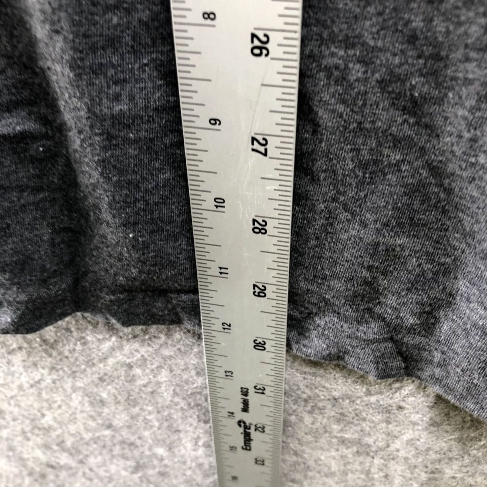 Calvin Klein Calvin Klein Liquid Touch Long Sleeve T Shirt Mens XXL Gray V-Neck Cotton Size US XXL / EU 58 / 5 - 8 Thumbnail