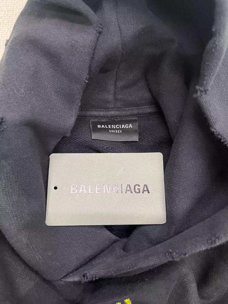 Balenciaga Balenciaga size 2 Monogrammed pullover hooded sweatshirt wi Size US S / EU 44-46 / 1 - 4 Thumbnail
