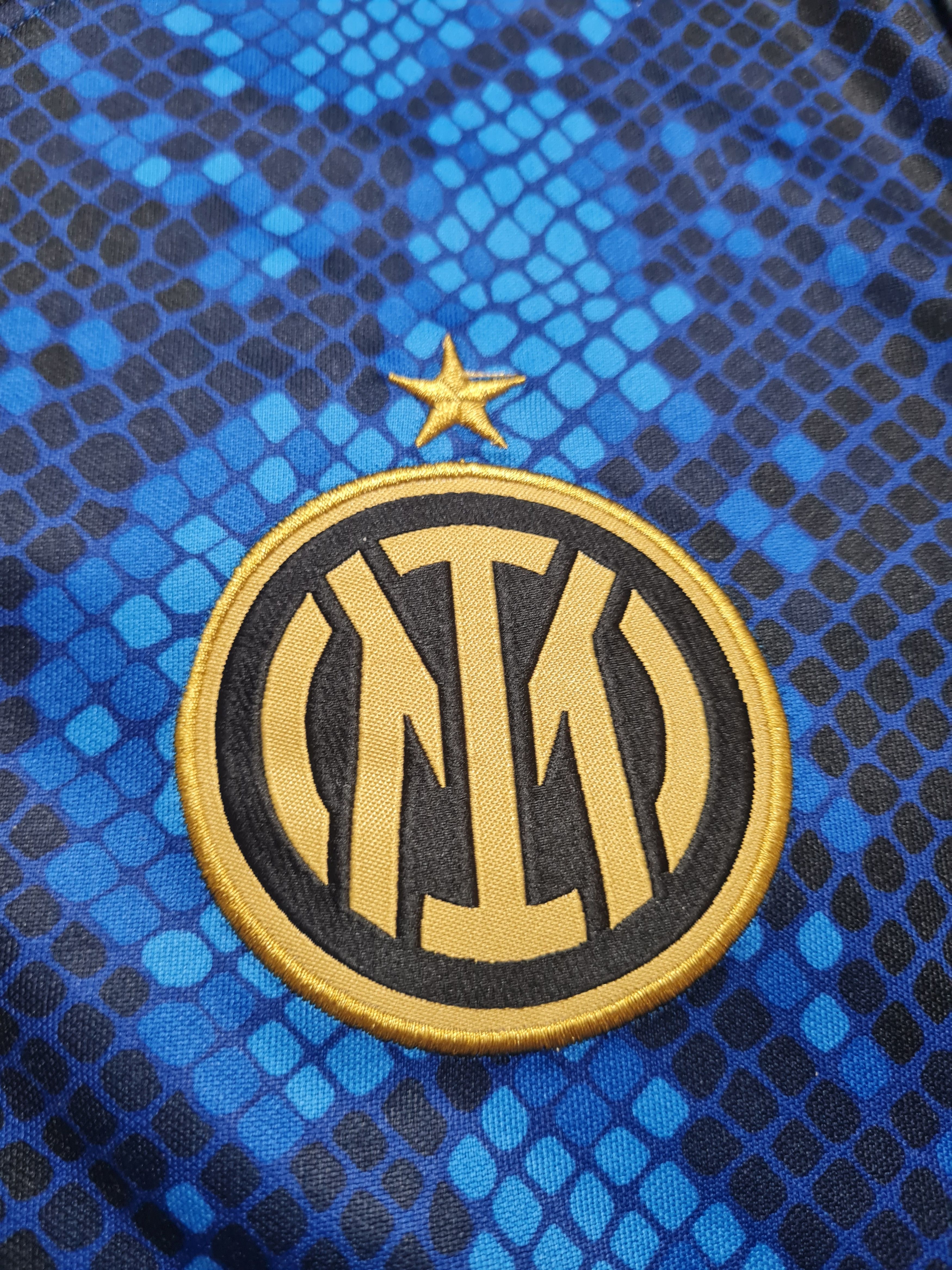 Nike Inter Milan FC Nike #9 LUKAKU 2021-22 Home Kit Soccer Shirt Size US S / EU 44-46 / 1 - 16 Thumbnail