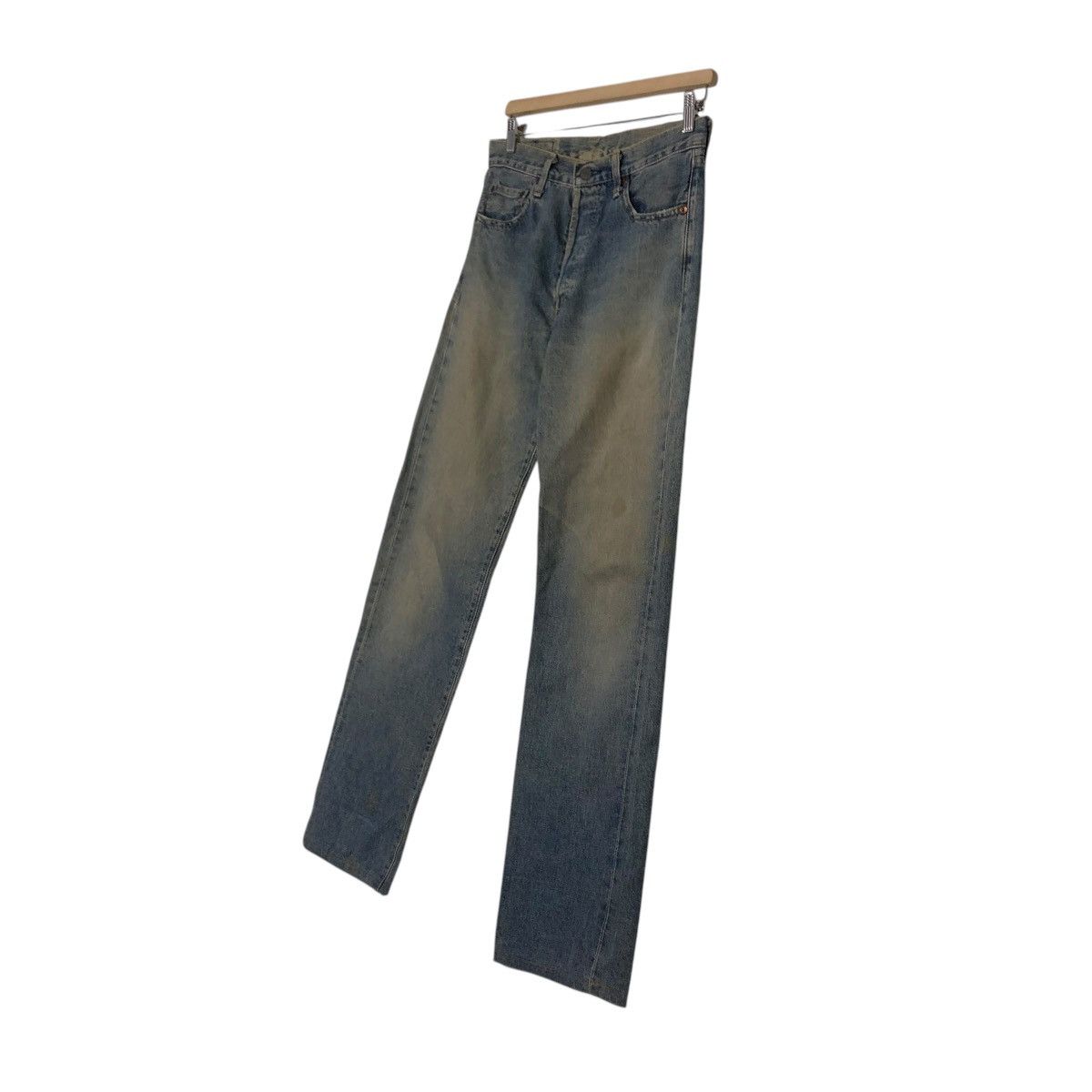 Levi's 🔥VINTAGE REPRODUCTION LEVI’S BIG E REDLINE JEANS LOT 503B Size US 28 / EU 44 - 4 Thumbnail