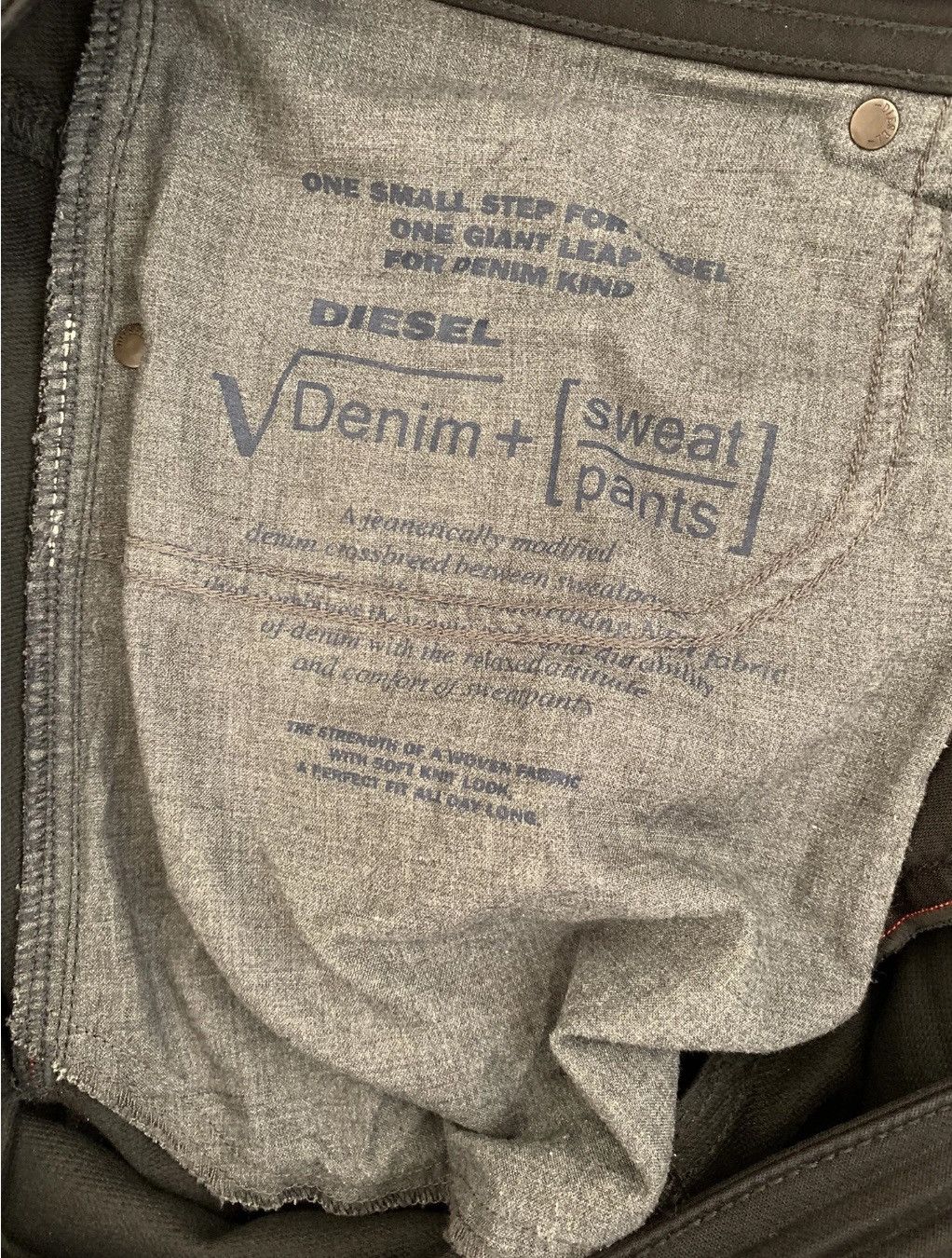 Diesel Diesel Sweatpant Jeans Size US 36 / EU 52 - 10 Thumbnail