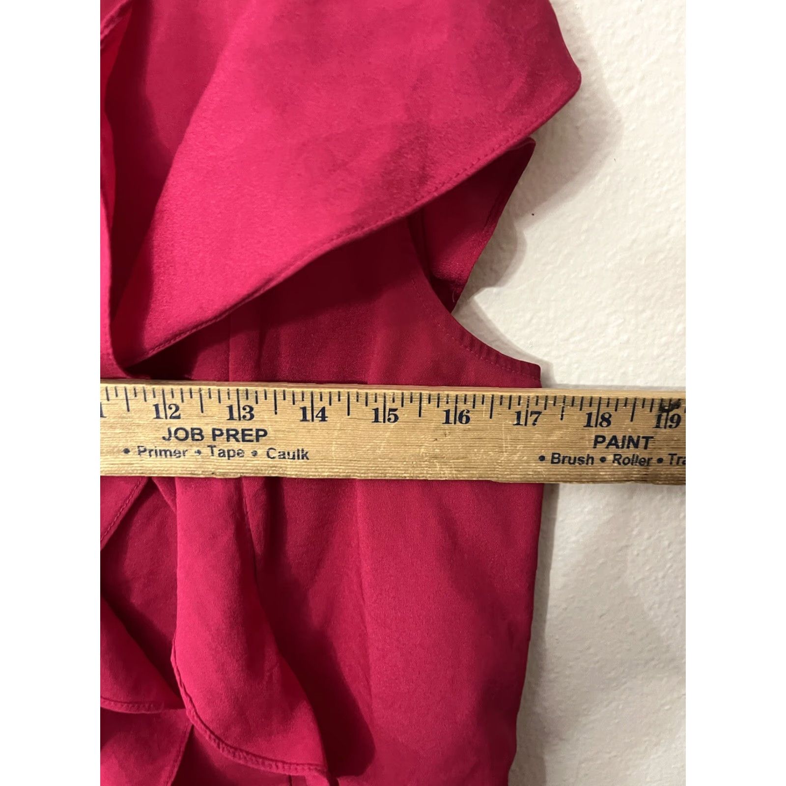 Vintage New York & Company Hot Pink Sleeveless Blouse Size Medium Size M / US 6-8 / IT 42-44 - 5 Thumbnail