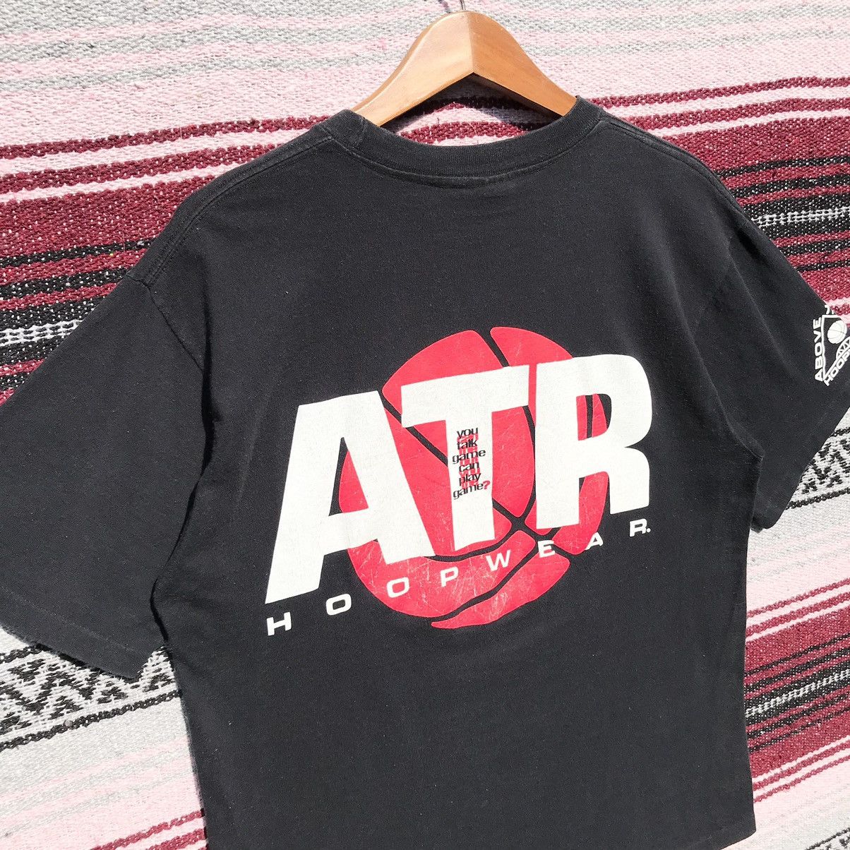 Above the Rim × NBA × Vintage Vintage 90s Above The Rim Hoopwear Tee SunFaded Size US L / EU 52-54 / 3 - 5 Thumbnail