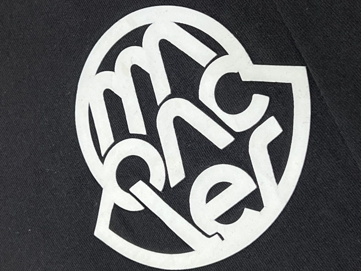 Moncler Moncler Black Graphic Print Crew Neck Short Sleeve Size US L / EU 52-54 / 3 - 4 Thumbnail