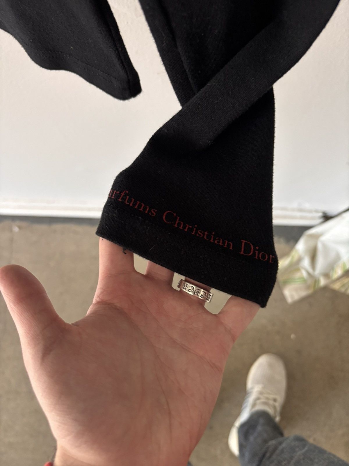 Dior Vintage Dior Addict T Shirt. Black Size Small. Size S / US 4 / IT 40 - 4 Thumbnail
