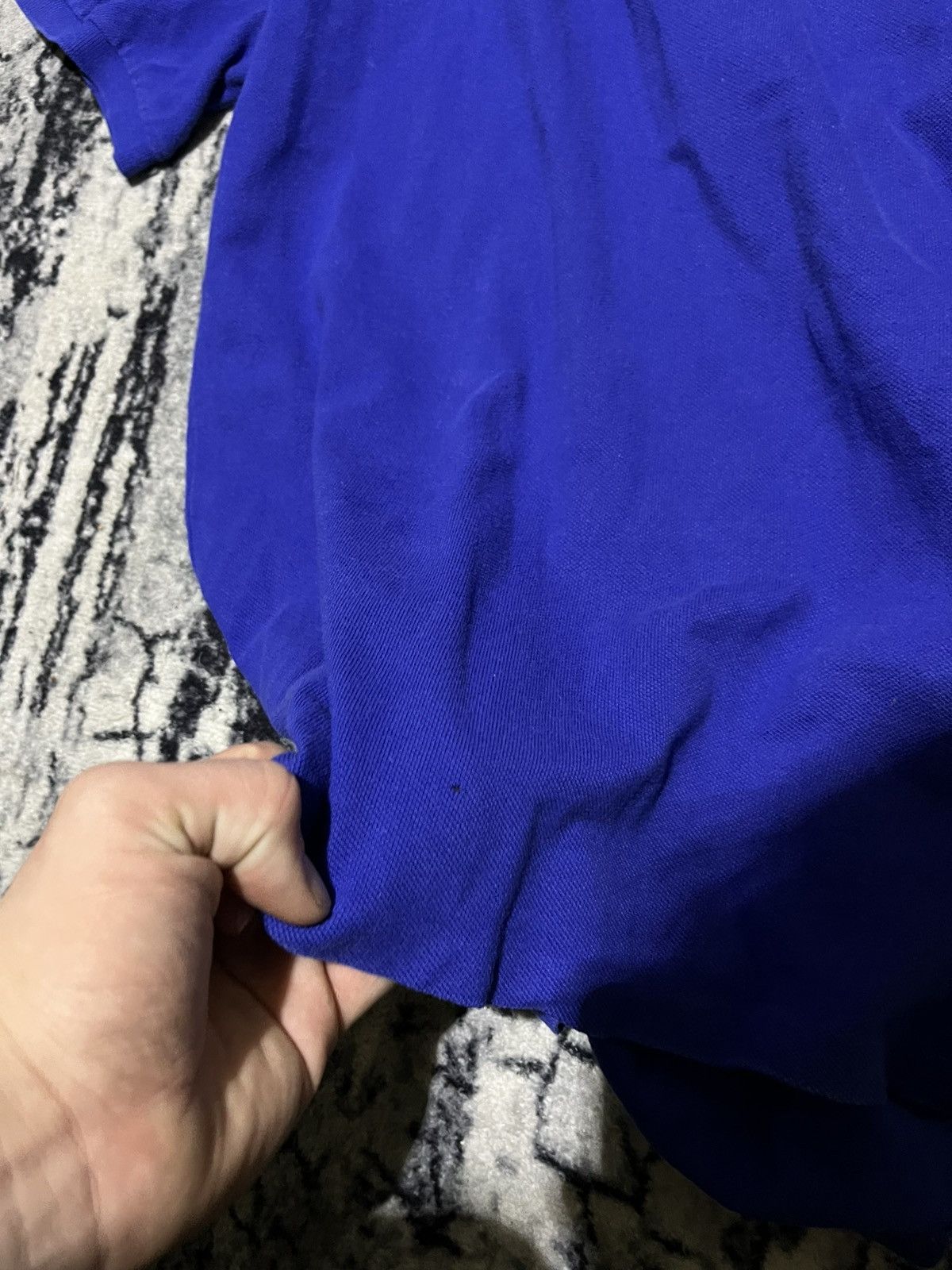 Polo Ralph Lauren Vintage Polo Ralph Lauren Royal Blue Crest Polo Shirt Size US M / EU 48-50 / 2 - 5 Thumbnail