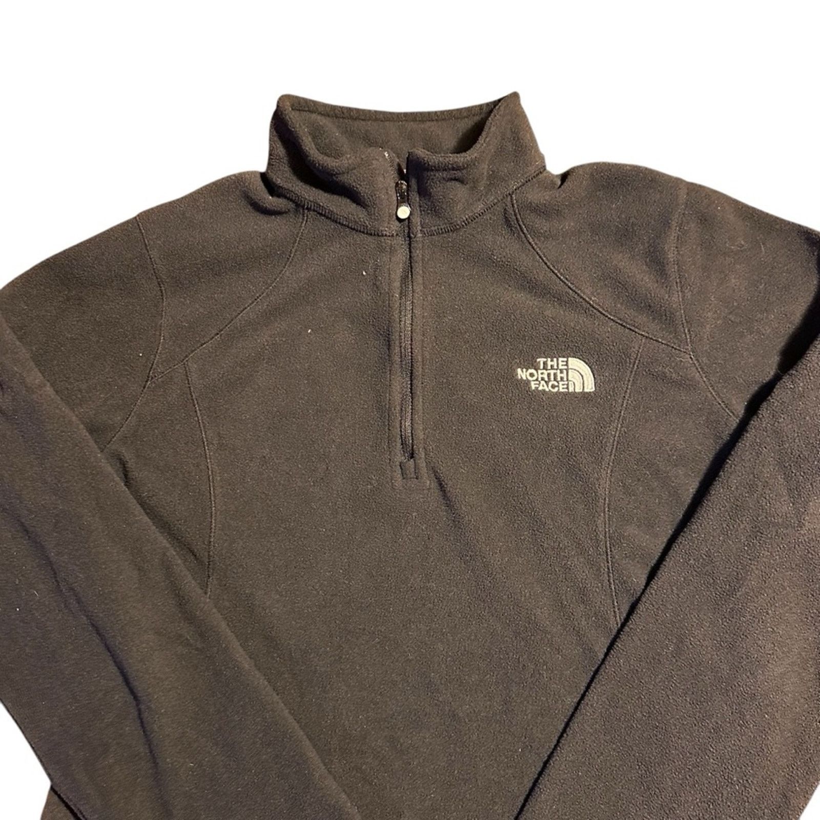 The North Face The North Face 1/4 Zip Fleece Pullover - Size M - Black Size M / US 6-8 / IT 42-44 - 2 Thumbnail