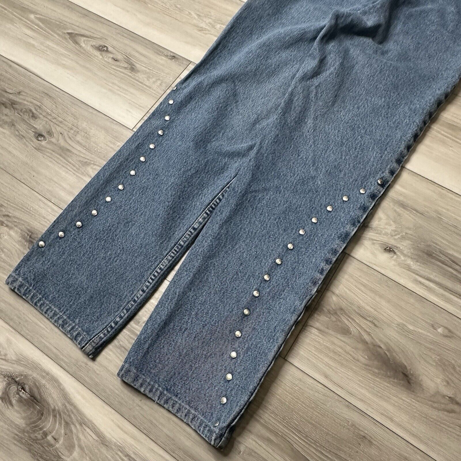 Vintage Vintage Lawman Bareback Jeans Womens 2/4 Denim High Riveted Size 27" / US 4 / IT 40 - 4 Thumbnail