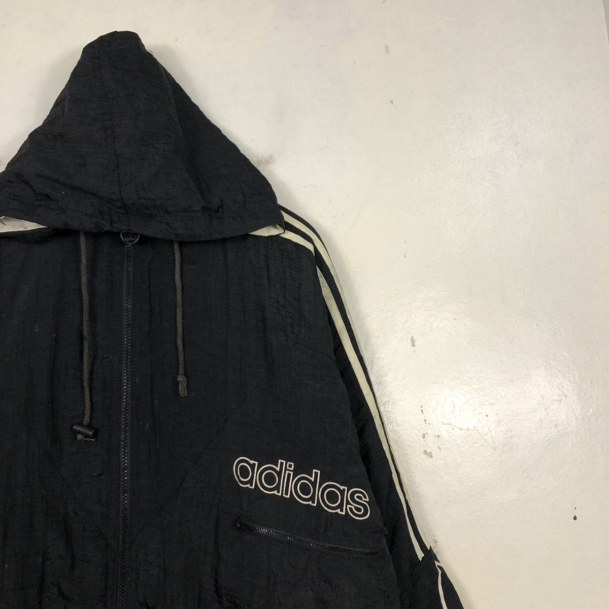 Adidas 📌Vintage Zipper Hoodie Jacket Adidas Big Logo Size US M / EU 48-50 / 2 - 8 Thumbnail