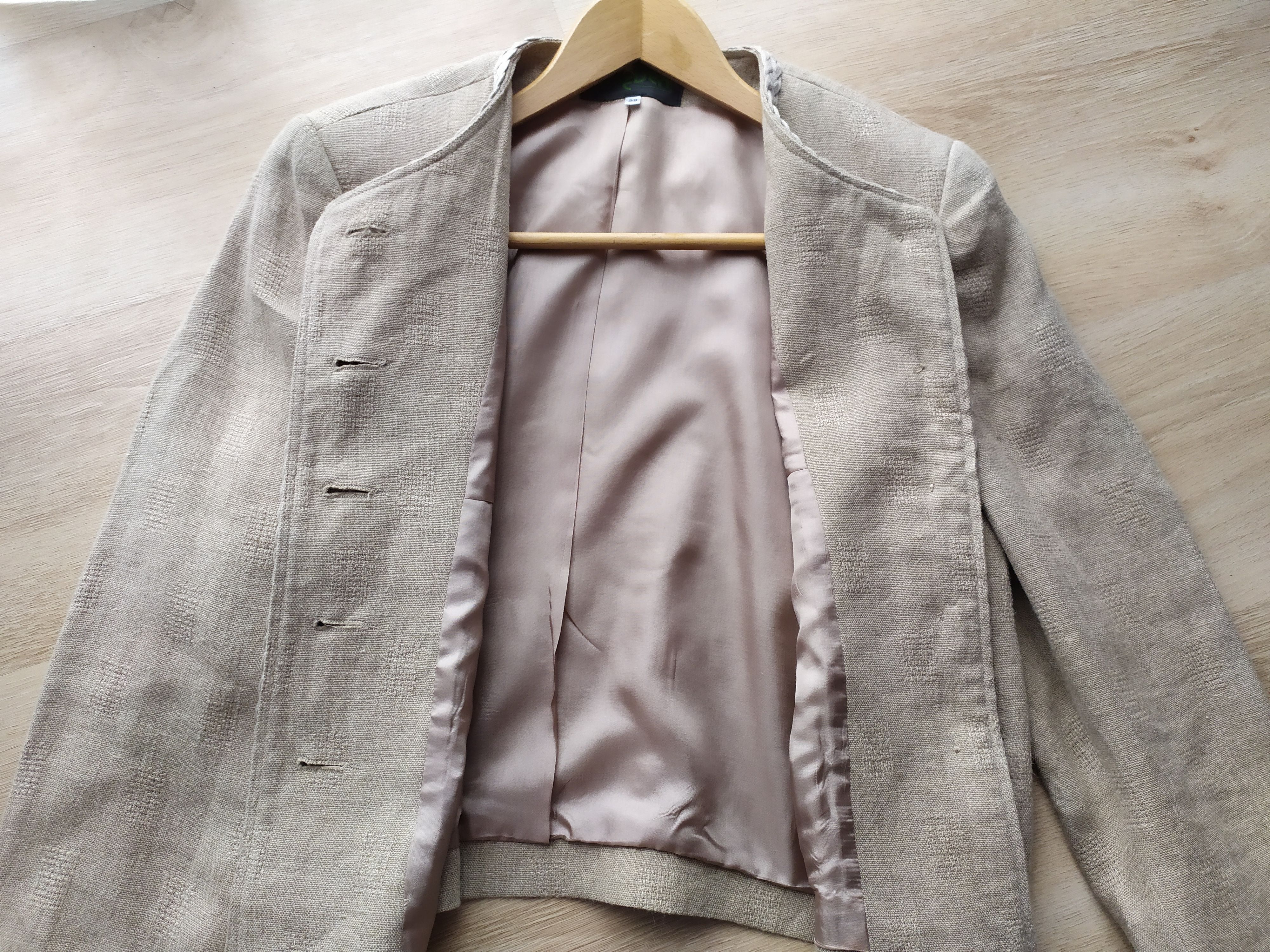The Difference women's Bavarian country linen jacket blazer L drindl folk Size L / US 10 / IT 46 - 9 Thumbnail