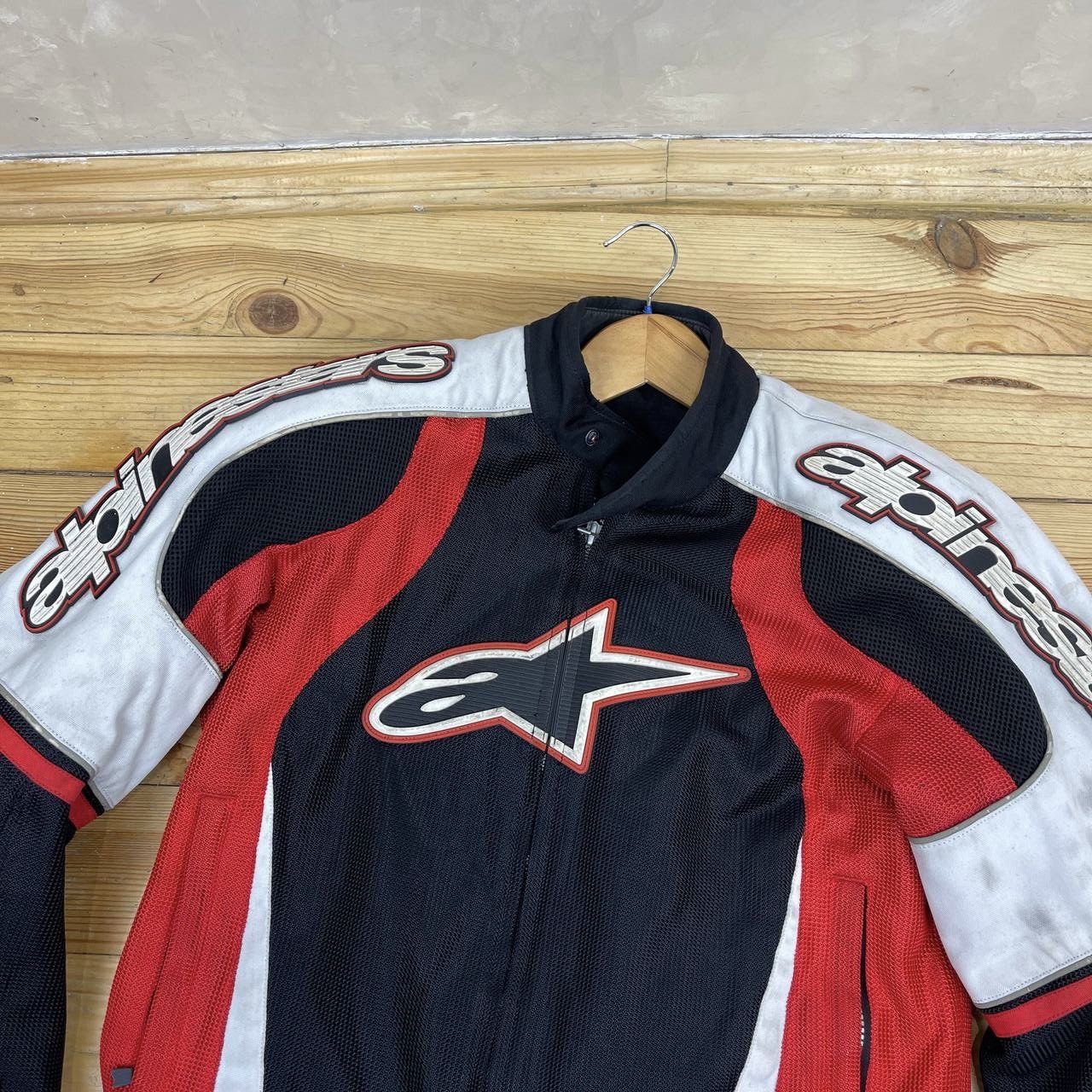 Alpinestars Alpinestars Textile Mesh Motorcycle Jacket Black Red White Size US M / EU 48-50 / 2 - 3 Thumbnail