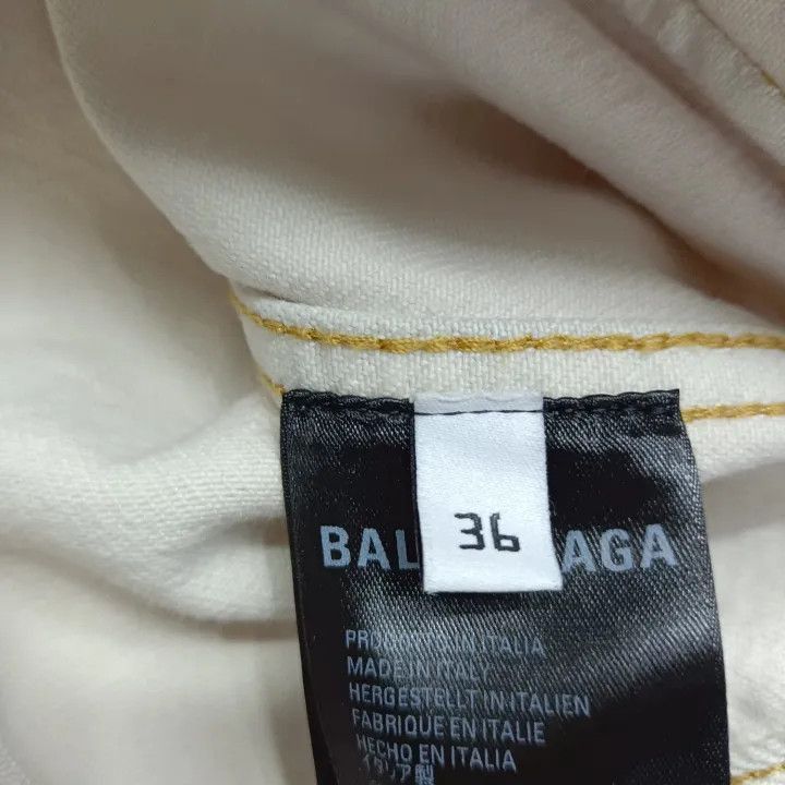 Balenciaga Balenciaga Casual Long Sleeve Denim Jacket 0079-2507 Size S / US 4 / IT 40 - 4 Thumbnail
