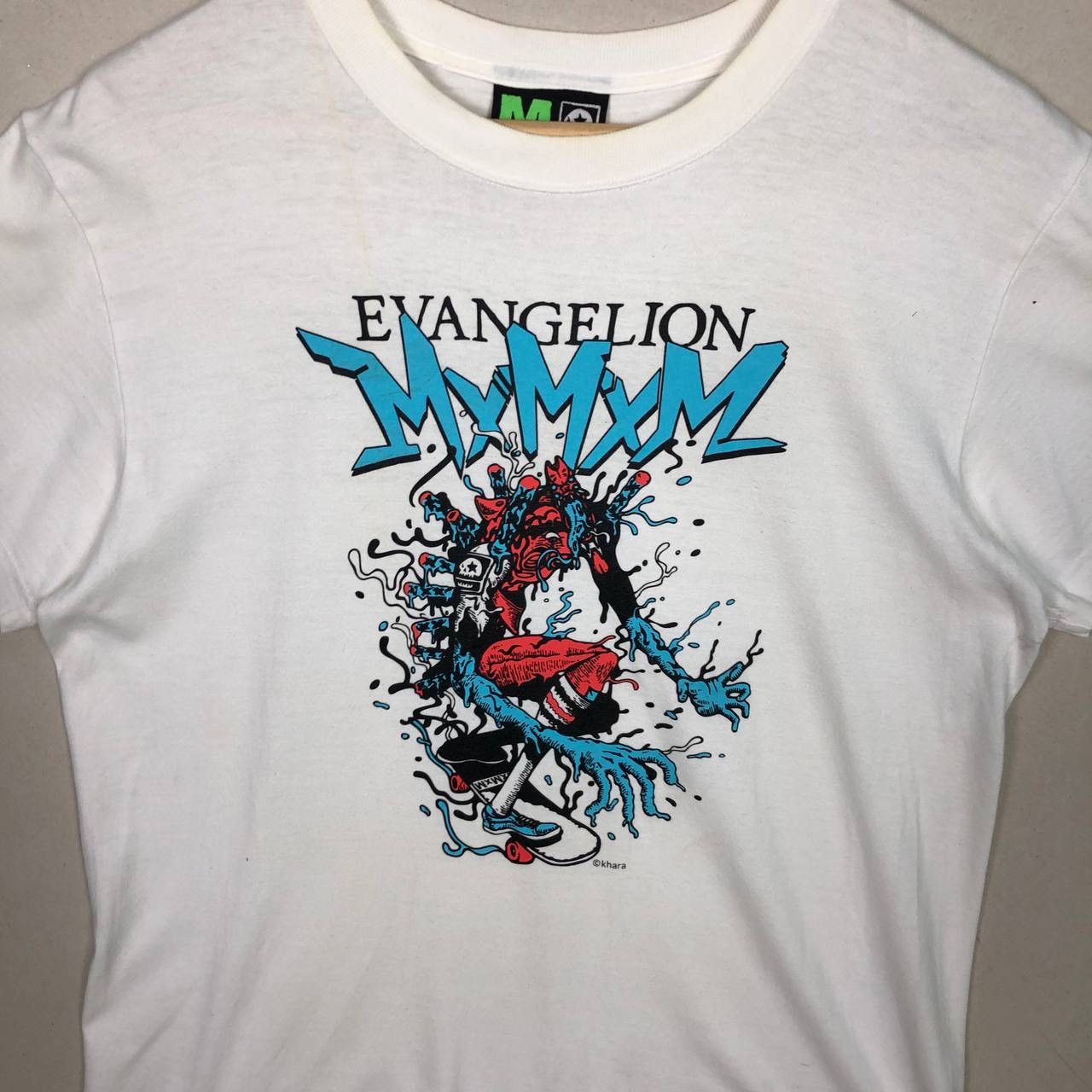 Anime Magical Mosh Misfits MXMXM X Evangelion Skateboard Tee Shirt Size US M / EU 48-50 / 2 - 3 Thumbnail
