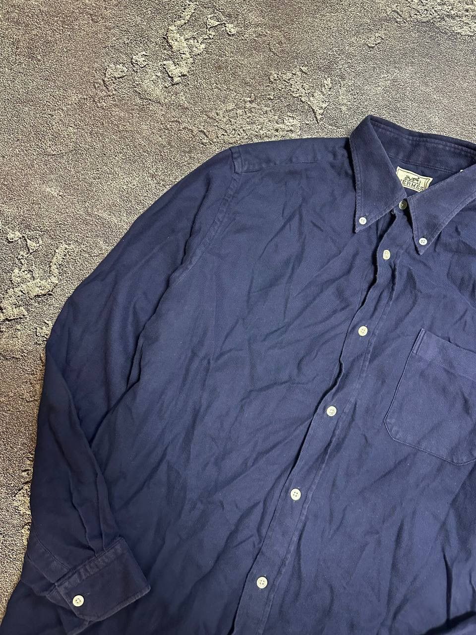 Hermes Hermes Shirt Blue Size US L / EU 52-54 / 3 - 4 Thumbnail