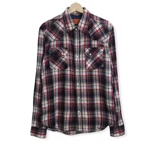 Dickies Vintage Dickies Plaid Tartan Flannel Shirt | Grailed