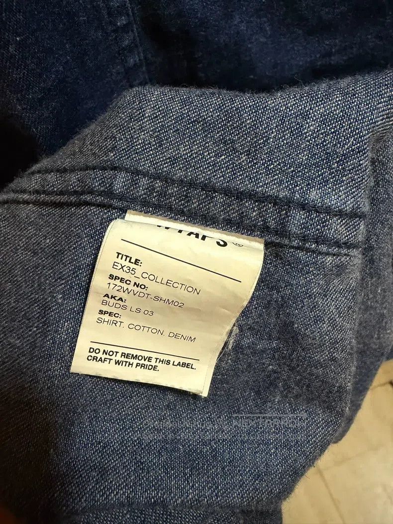 Wtaps Wtaps Jeans military shirt Size US M / EU 48-50 / 2 - 7 Thumbnail