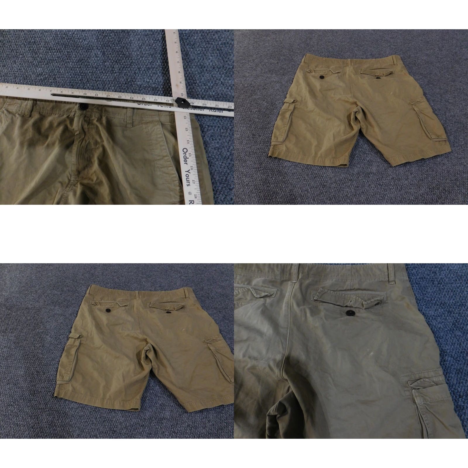 Lucky Brand Lucky Brand Shorts Mens 38 Khaki Cargo Pockets Outdoor Utility Hiking Casual Size US 38 / EU 54 - 8 Thumbnail