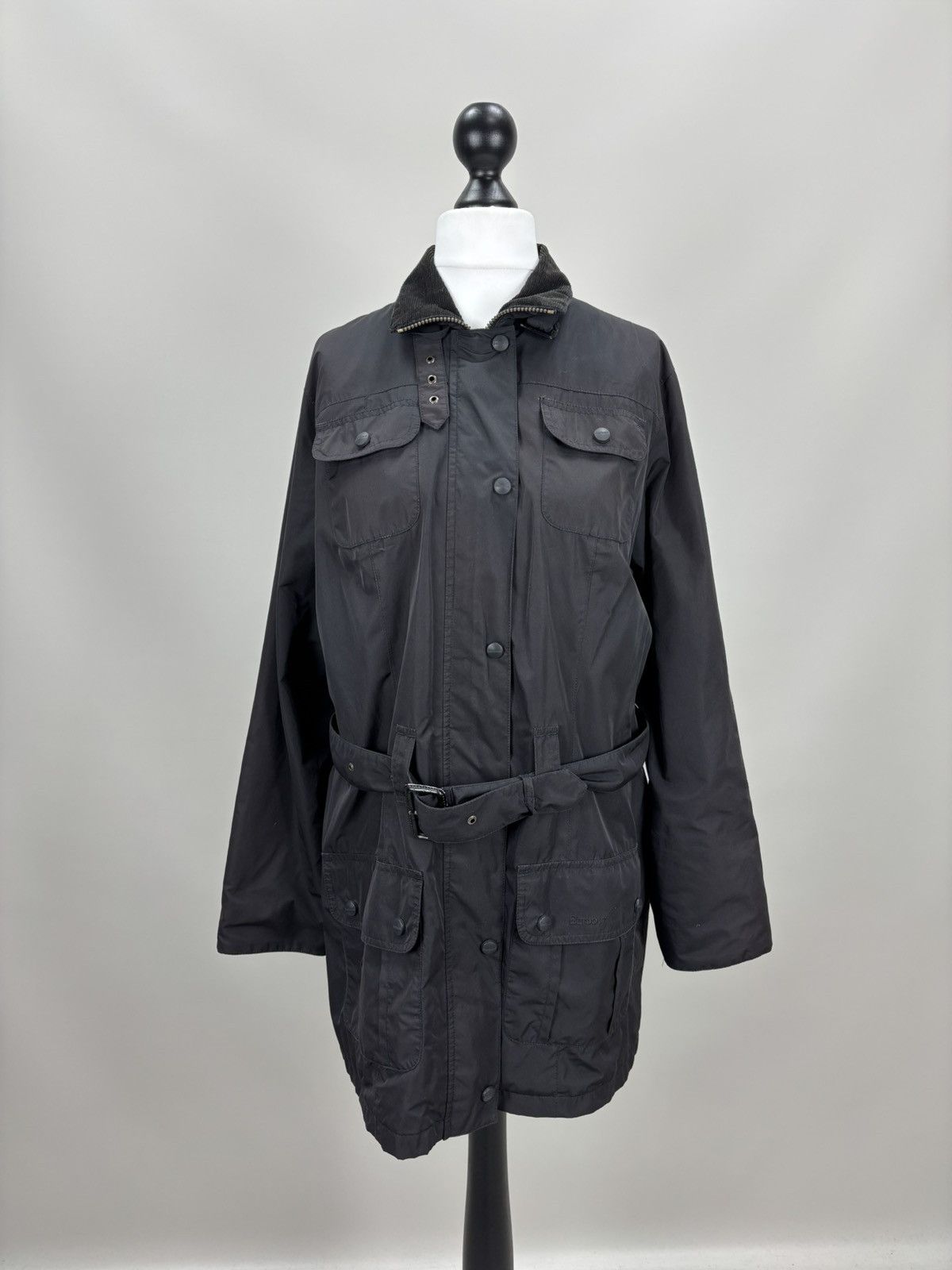 Barbour Womens jacket Barbour Featherweight Size 12 Color Black Size XL / US 12-14 / IT 48-50 - 1 Thumbnail