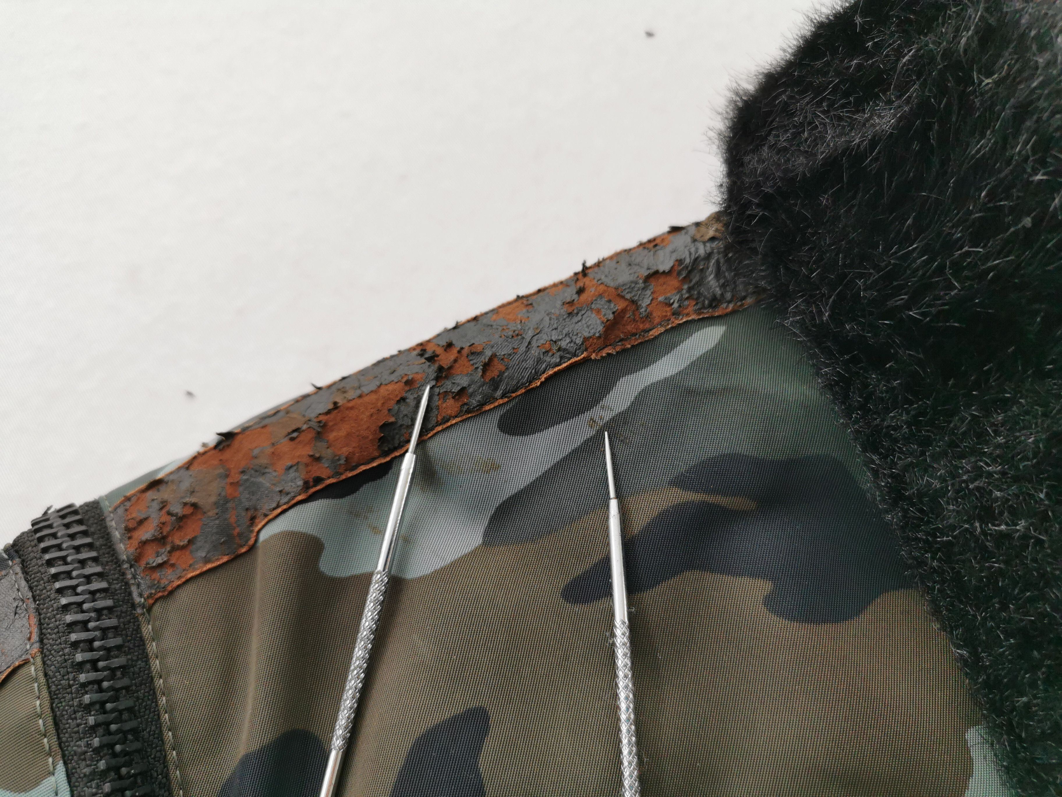 Japanese Brand Distressed Vintage Zero Fighter Camo Nylon Flight Jacket Size US M / EU 48-50 / 2 - 11 Thumbnail