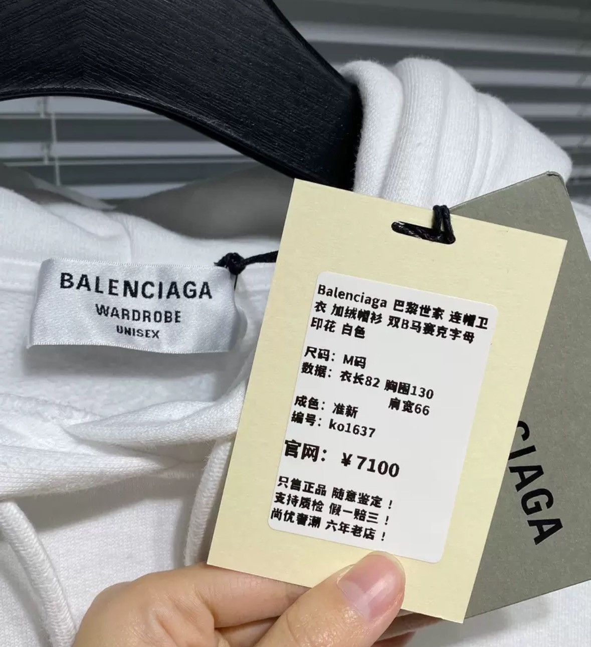 Balenciaga Balenciaga hoodie2412-Nextarrow Size US M / EU 48-50 / 2 - 6 Thumbnail