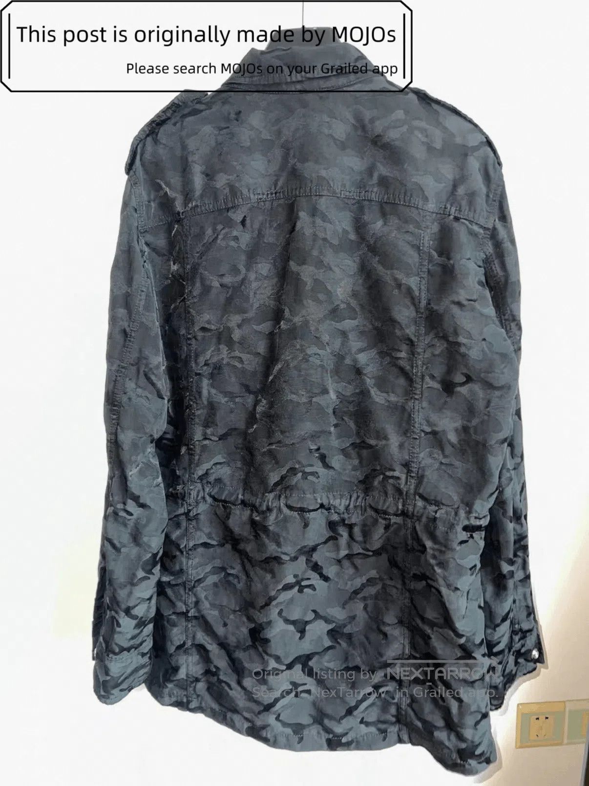 Saint Laurent Paris Sz 52 Saint Laurent Paris 16AW Camo Military Jacket mojos15 Size US L / EU 52-54 / 3 - 2 Thumbnail