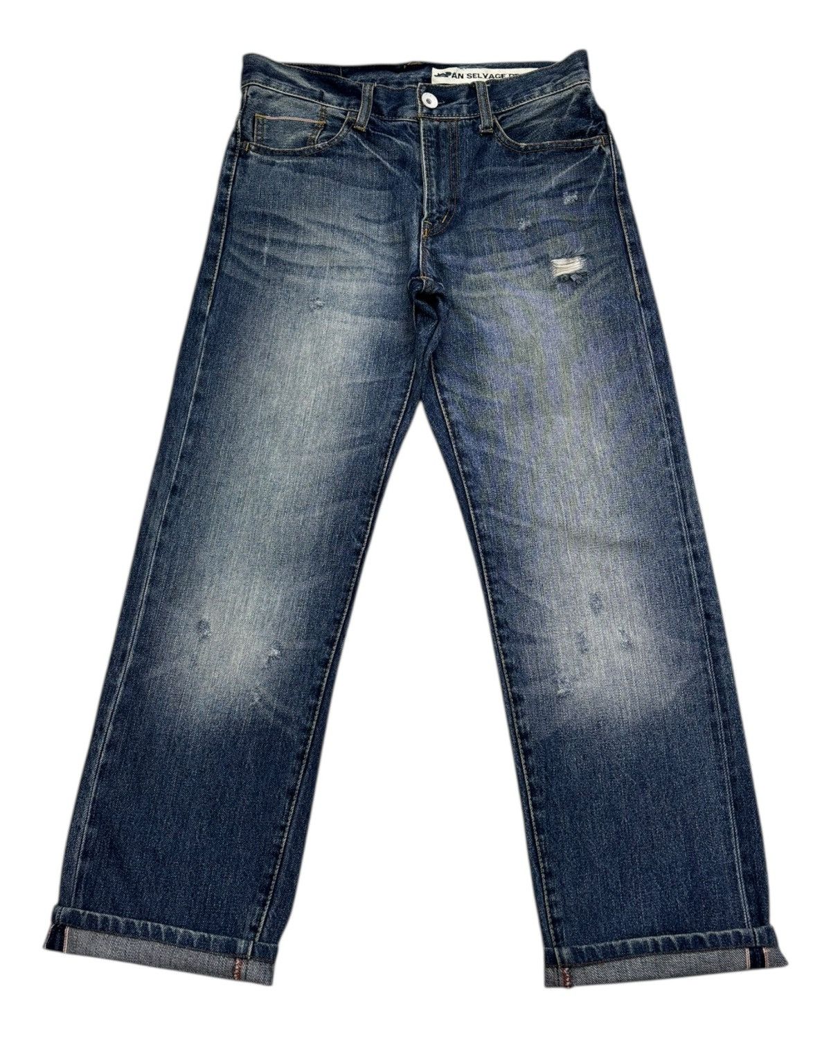 Japanese Brand Rush Hour JAPAN SELVAGE DENIM Jeans Size US 30 / EU 46 - 1 Thumbnail
