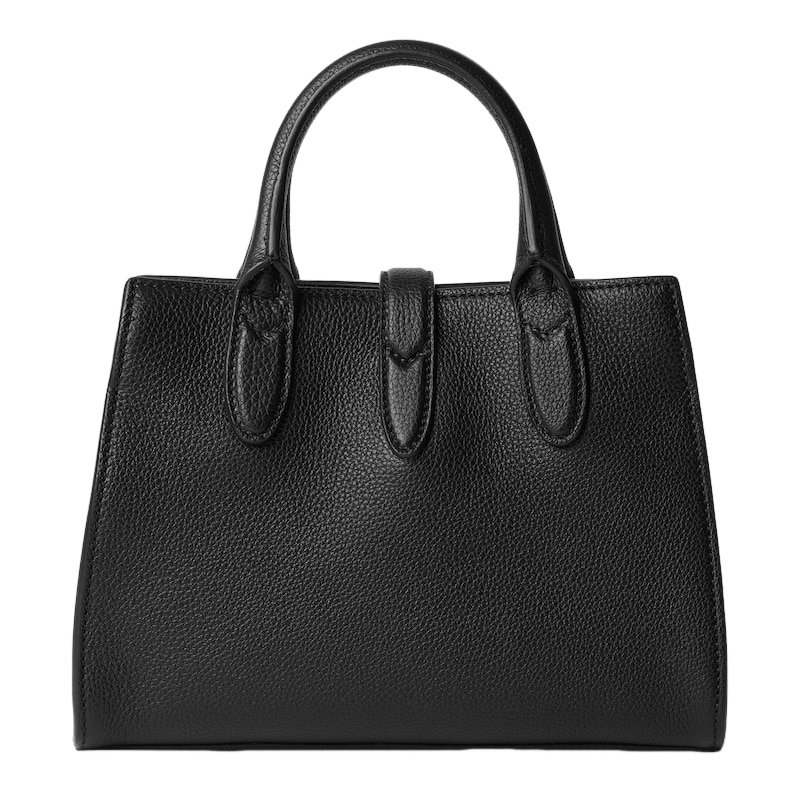 Gucci GUCCI $3590 Black Hook Closure Small Tote New Authentic Size ONE SIZE - 4 Thumbnail