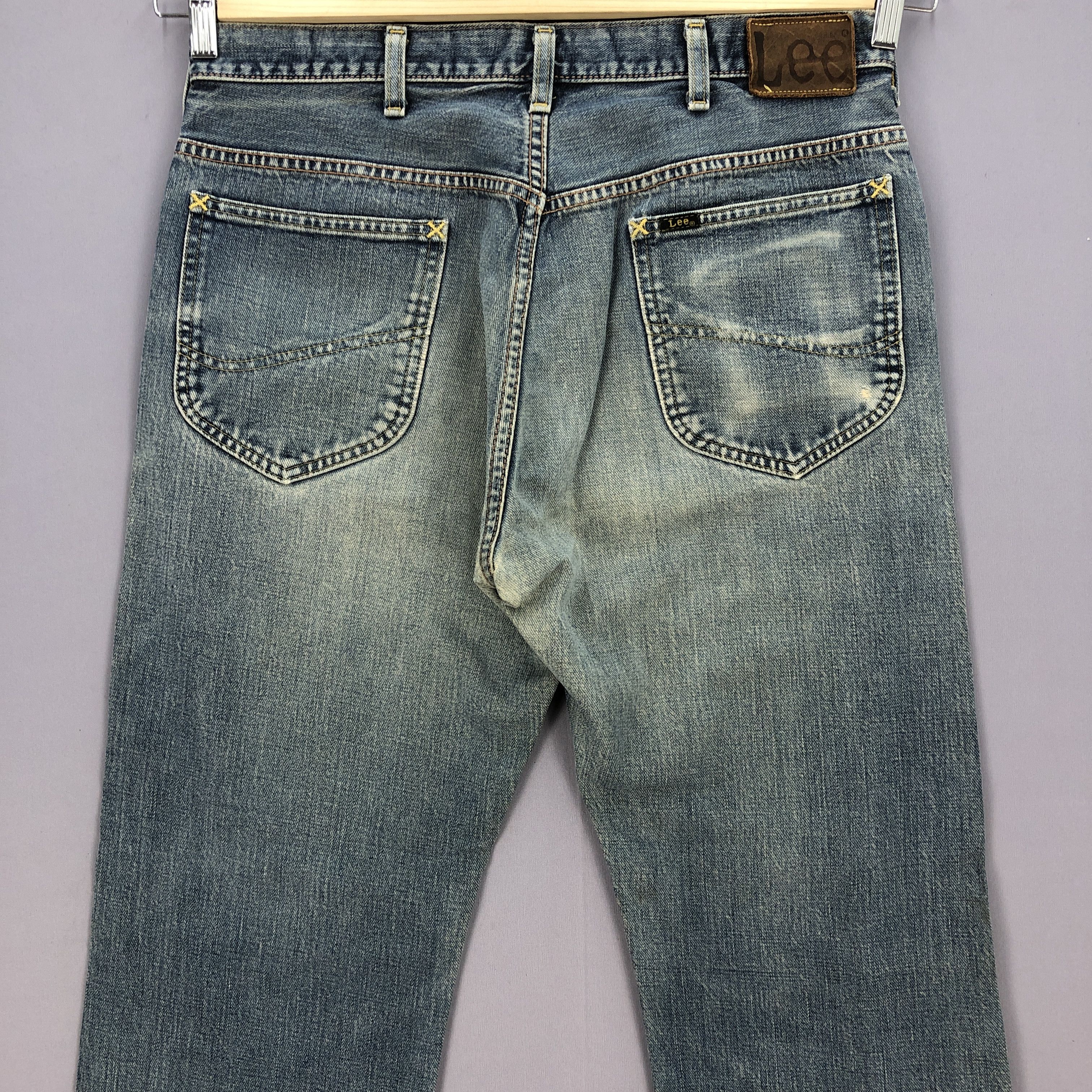Lee Vintage Lee Selvedge Distressed Jeans Lee Redline Denim Size US 34 / EU 50 - 4 Thumbnail