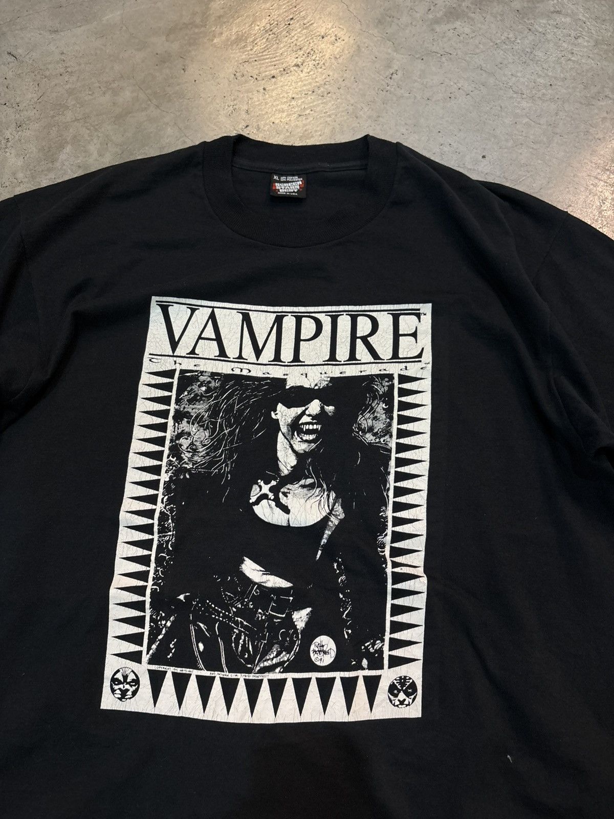Vintage VAMPIRE The Masquerade 90s Size US XL / EU 56 / 4 - 2 Thumbnail