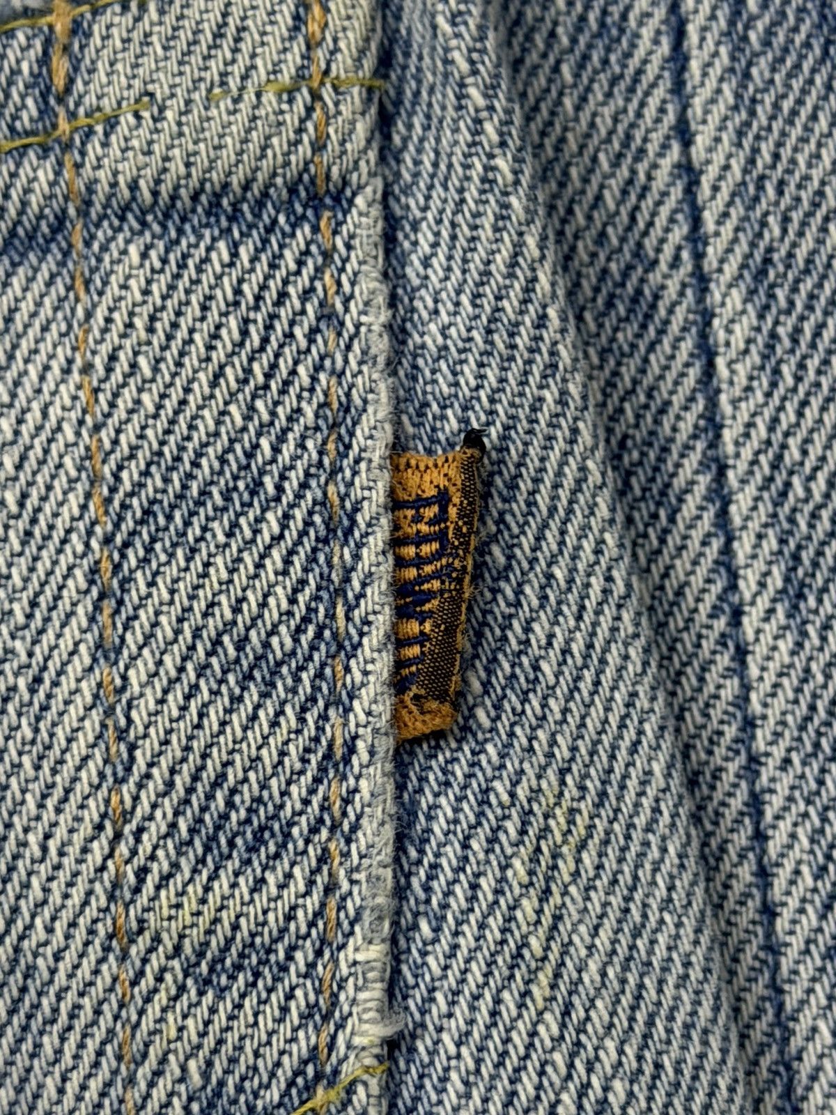 Edwin Vintage EDWIN 505XX Selvedge Denim Jeans Japan | W29 Size US 29 - 14 Thumbnail