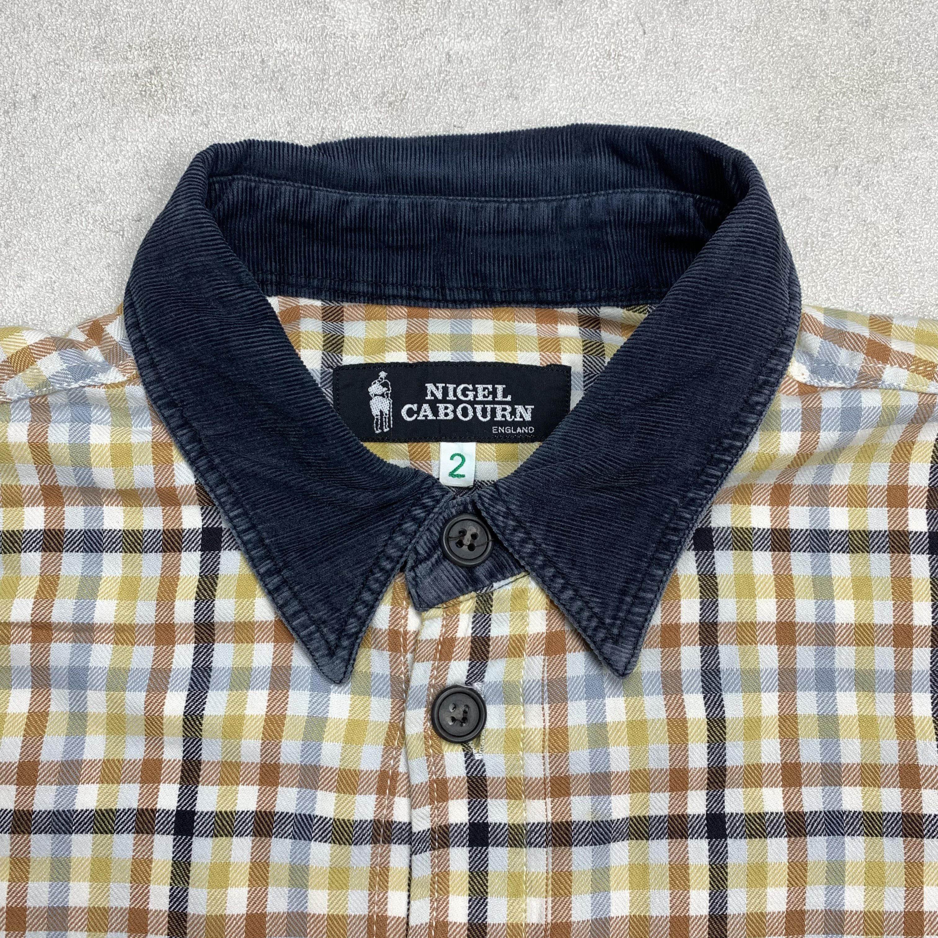 Nigel Cabourn Nigel Cabourn Plaid Shirt Size US L / EU 52-54 / 3 - 6 Thumbnail