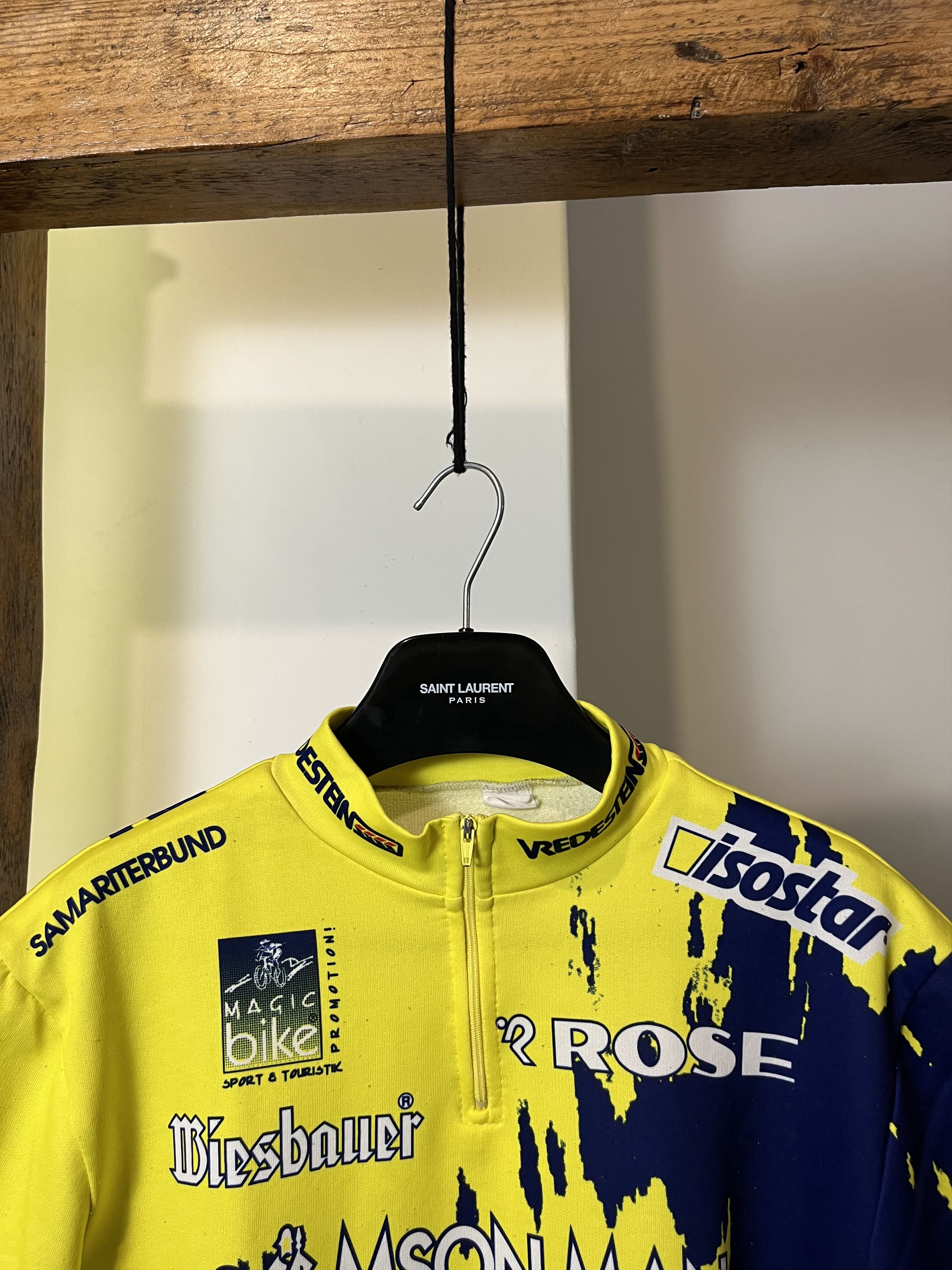 Vintage 90s Fullpritn Cycling Jersey St Michaels Size US XL / EU 56 / 4 - 5 Thumbnail