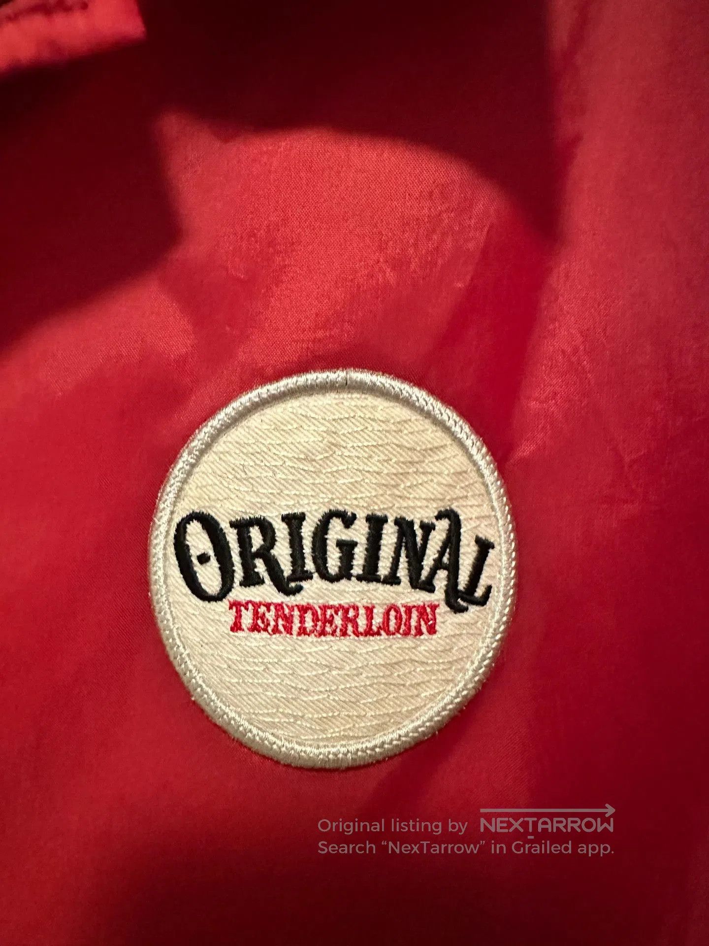 Tenderloin Limited Red Workwear Coach Jacket M. Size US M / EU 48-50 / 2 - 2 Thumbnail