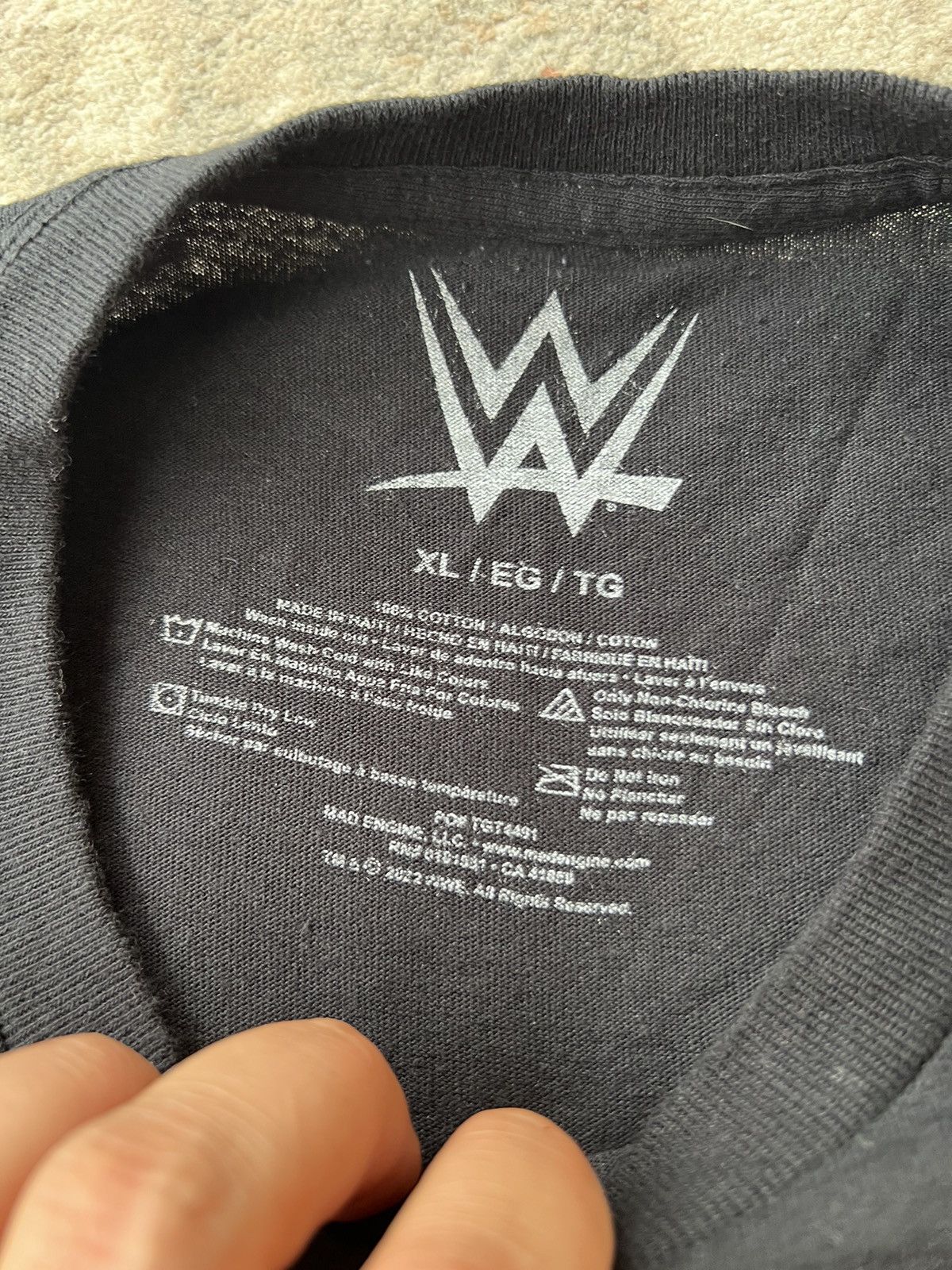 WWE Wrestle Mania VI WWE WWF Tee Size US XL / EU 56 / 4 - 3 Thumbnail