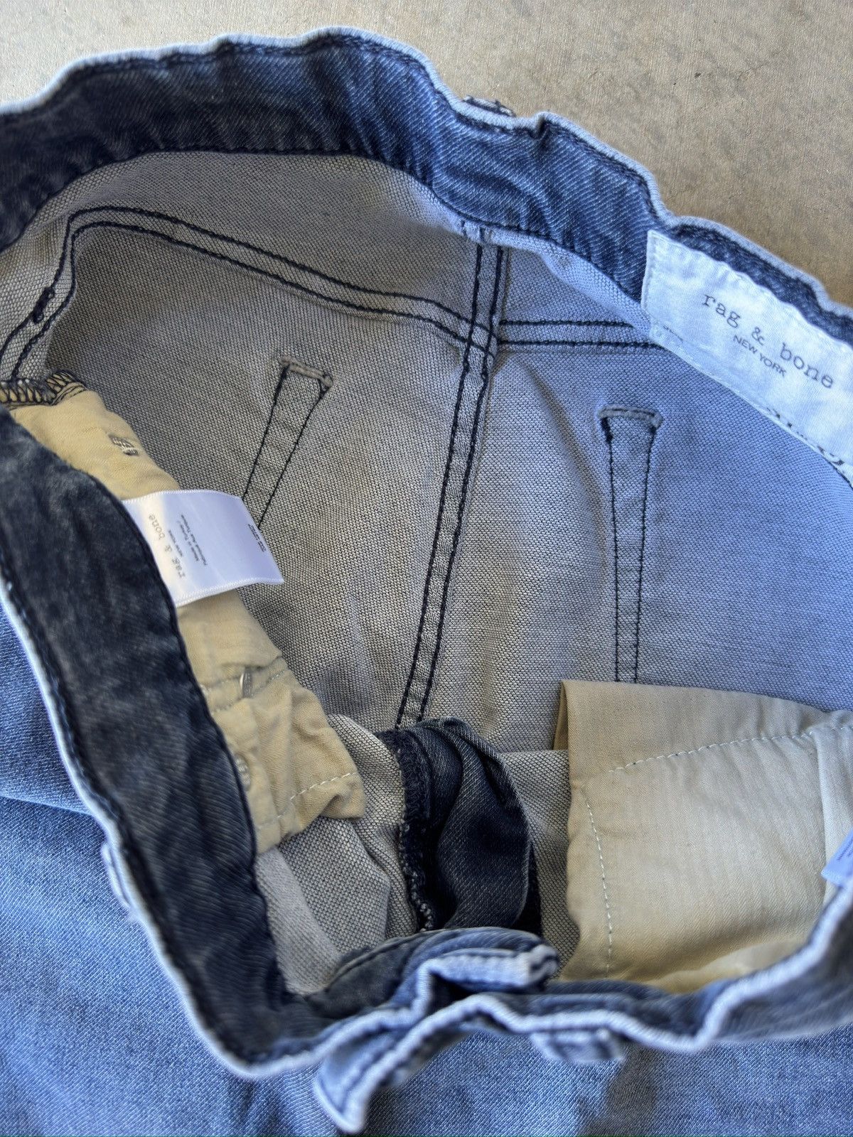 Rag & Bone Rag & Bone Slim Medium Wash USA Denim Jeans Size US 31 - 6 Thumbnail