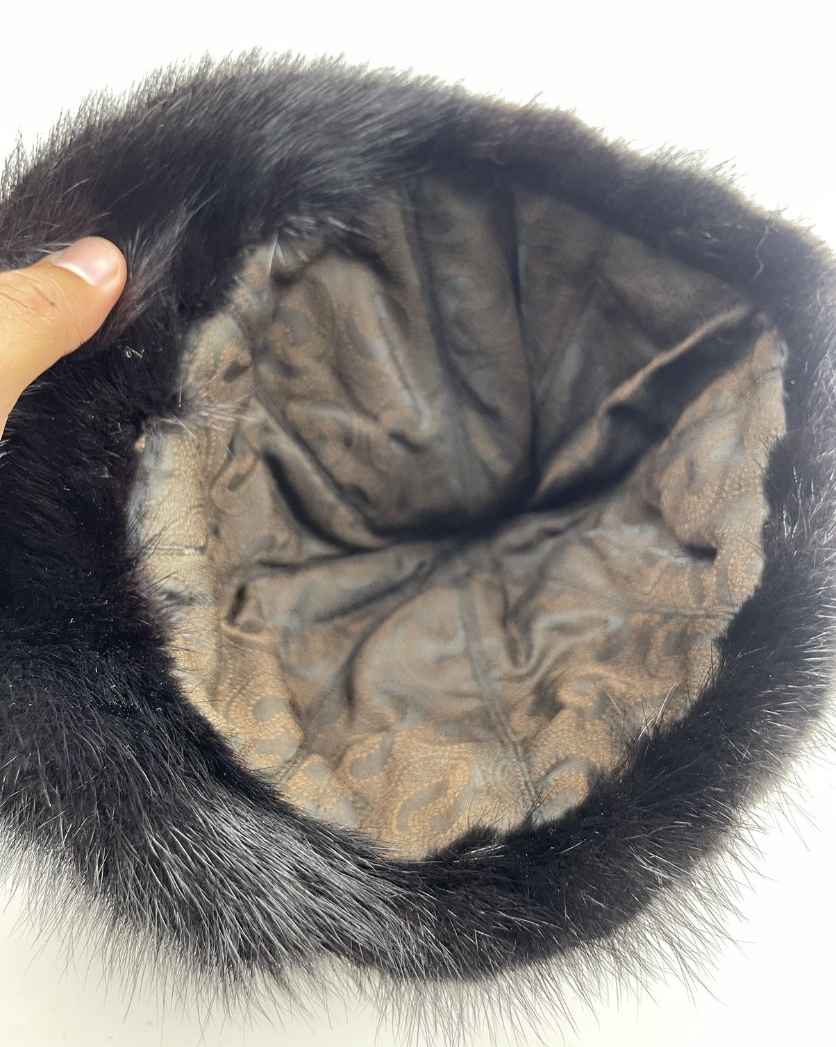 Vintage very rare custom made fur hat tc30 Size ONE SIZE - 6 Thumbnail