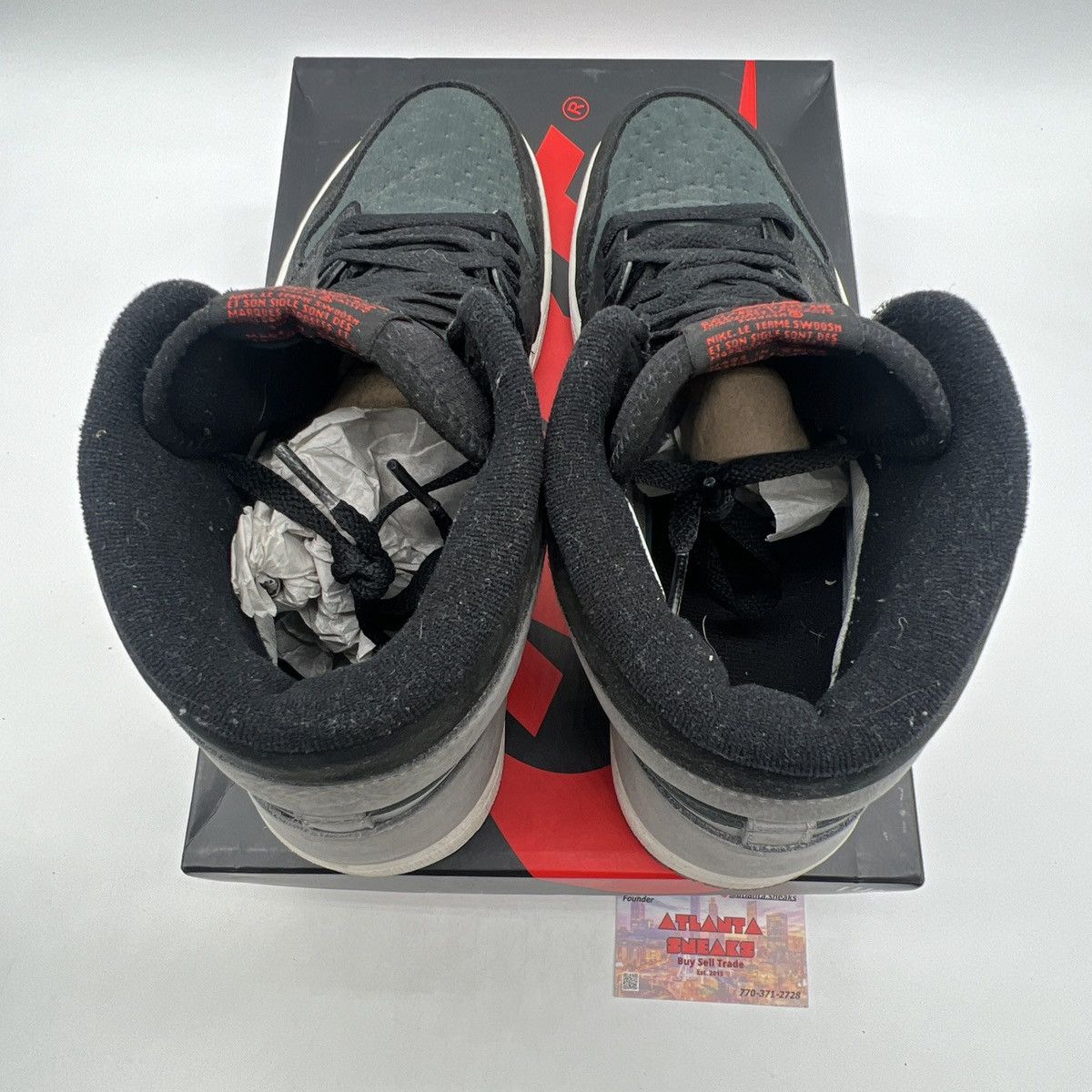 Nike Air Jordan 1 high element gore Tex black particle grey Size US 12 / EU 45 - 7 Thumbnail