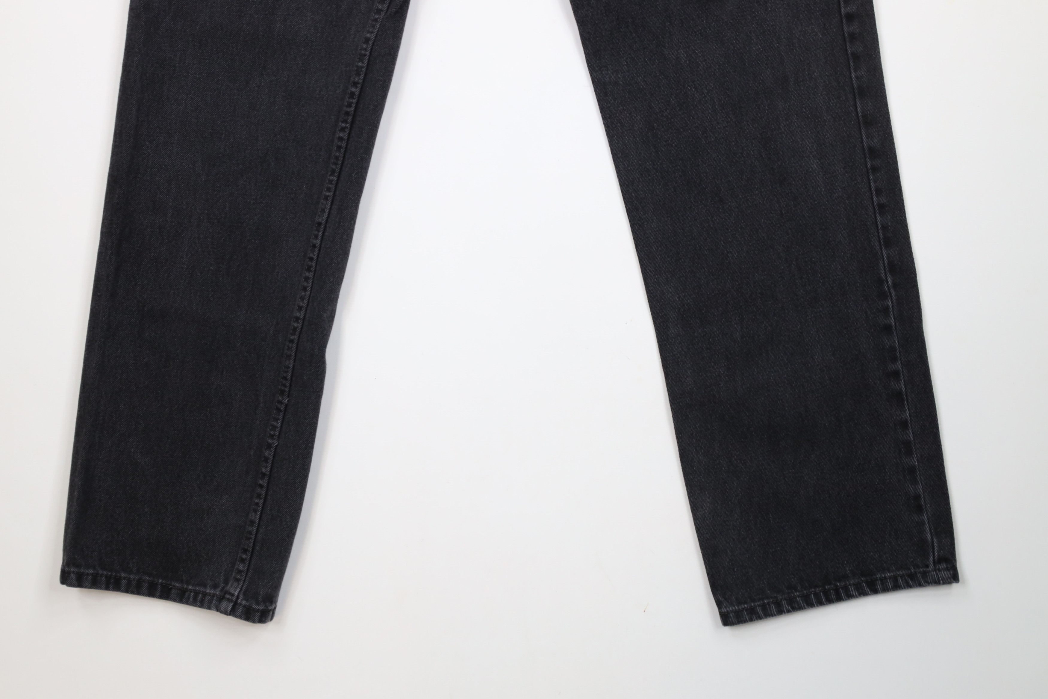 Levi's × Vintage Vintage Y2K Levis 550 Relaxed Fit Denim Jeans Black Cotton Size US 36 / EU 52 - 4 Thumbnail