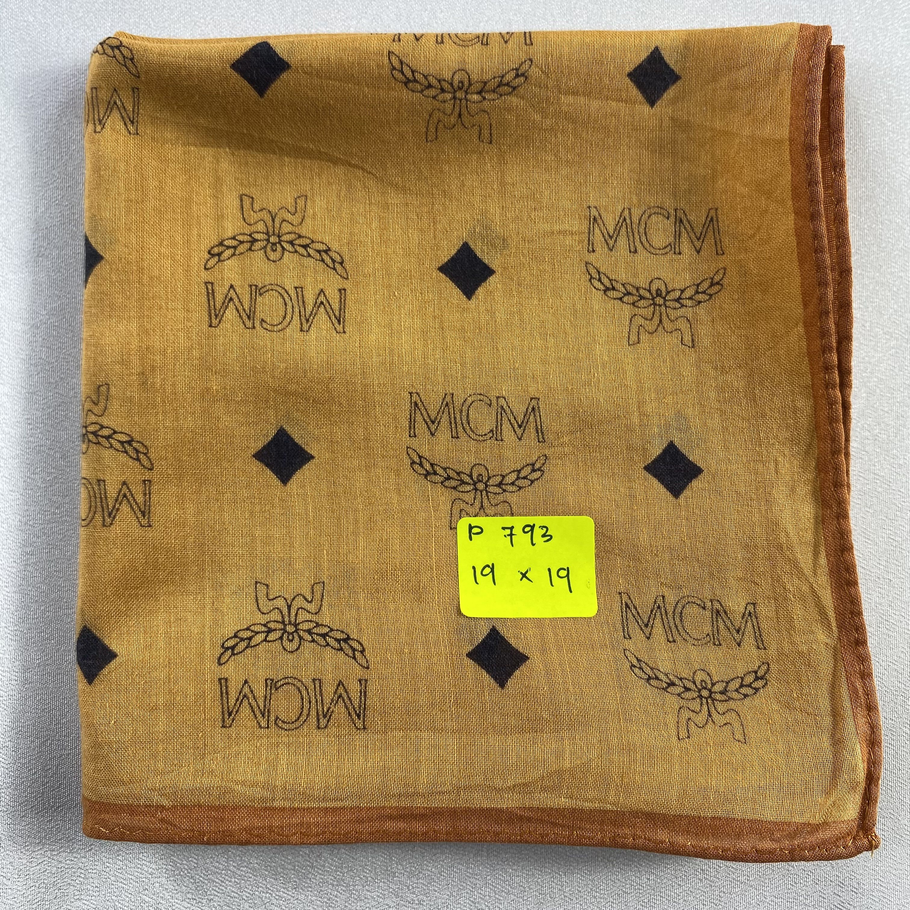 MCM × Vintage MCM Neckerchief / Bandana / Handkerchief-P793 Size ONE SIZE - 5 Thumbnail