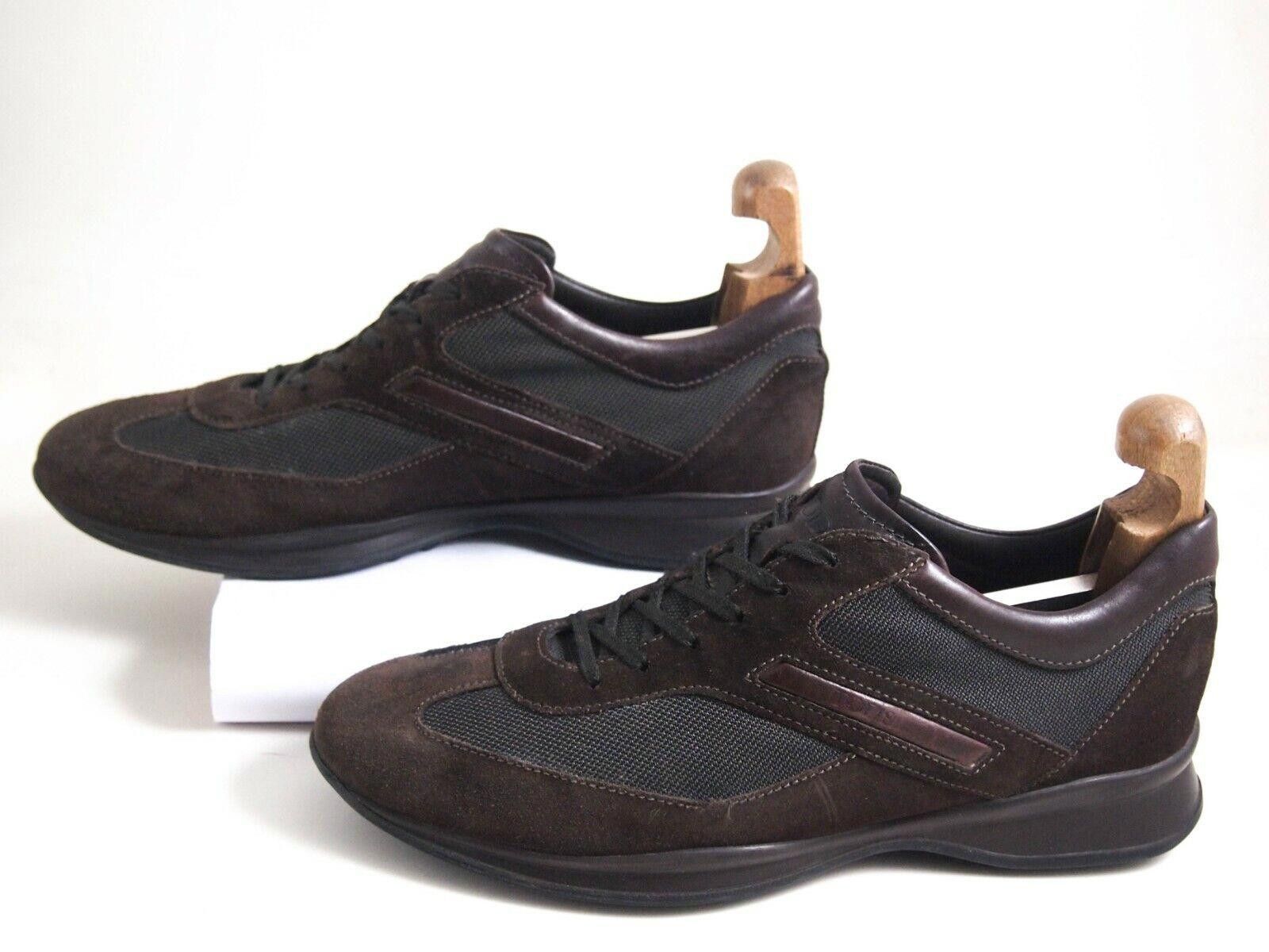 Tod's Tod's Low Top Sneakers Brown Suede Mens US 10 EU 43 Size US 10 / EU 43 - 4 Thumbnail