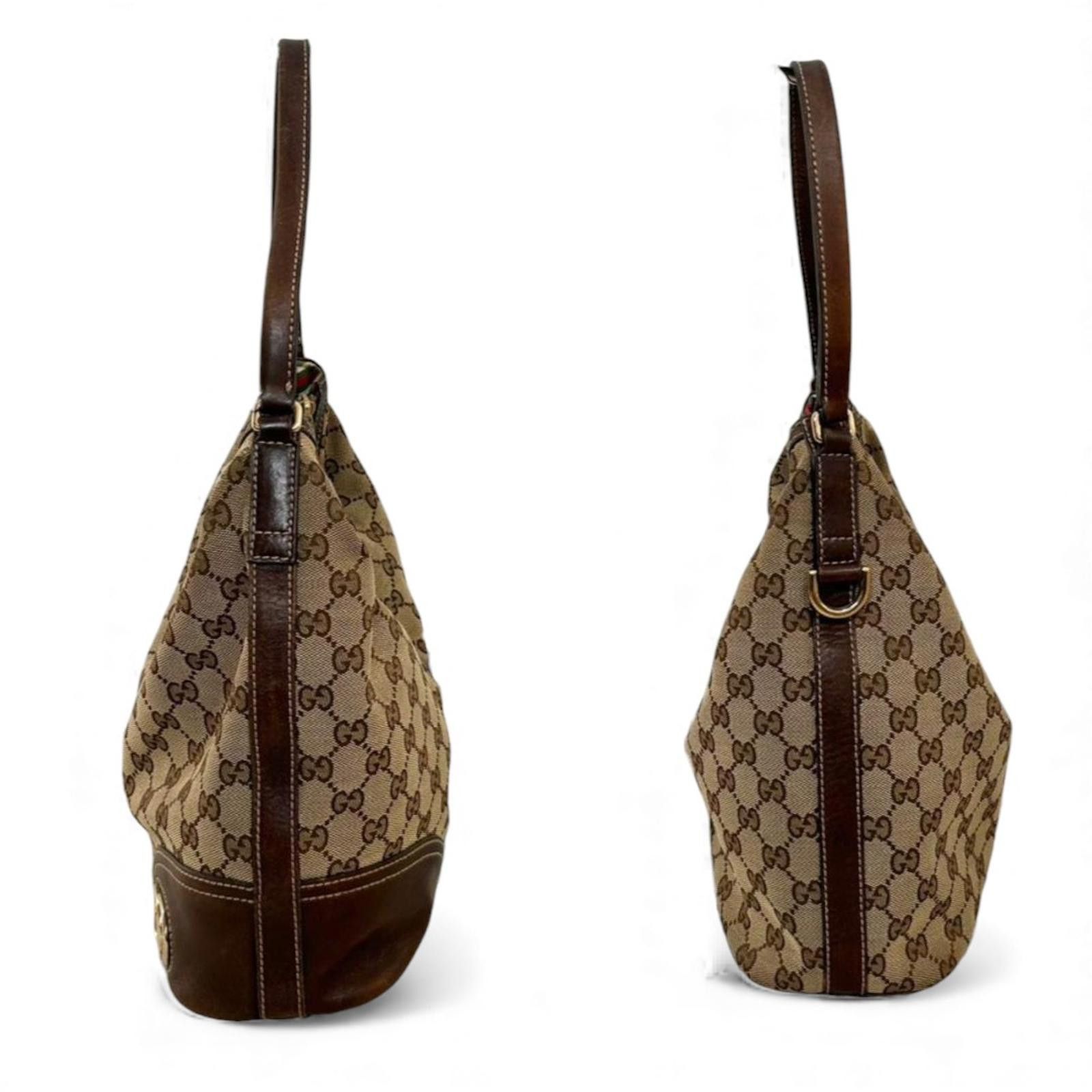 Other Gucci - Monogram Canvas Leather Shoulder Bag Size ONE SIZE - 9 Thumbnail