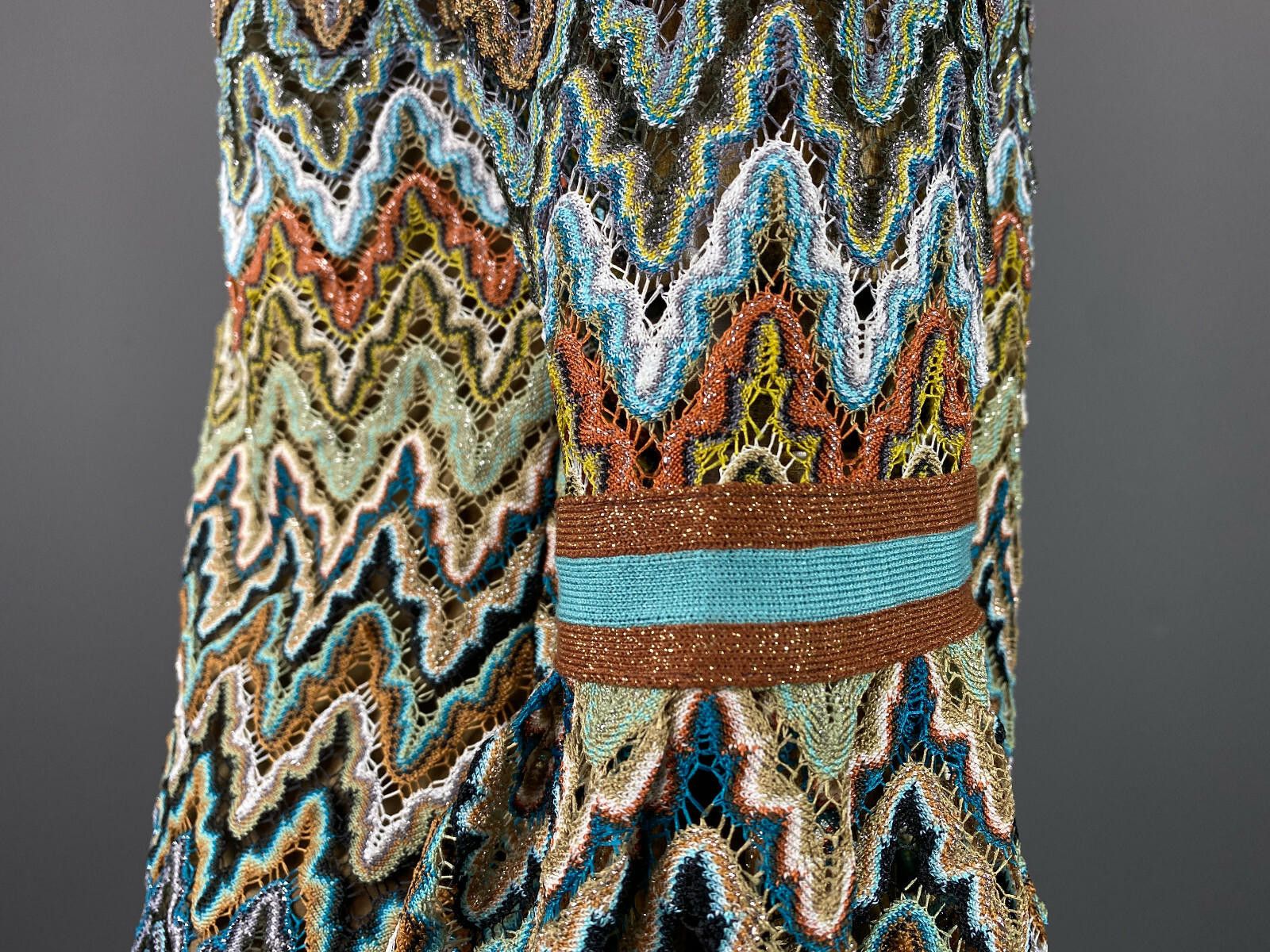 Designer Ana Alcazar Multicolor Geometric Pullover Sweater Size 38 Size M / US 6-8 / IT 42-44 - 4 Thumbnail