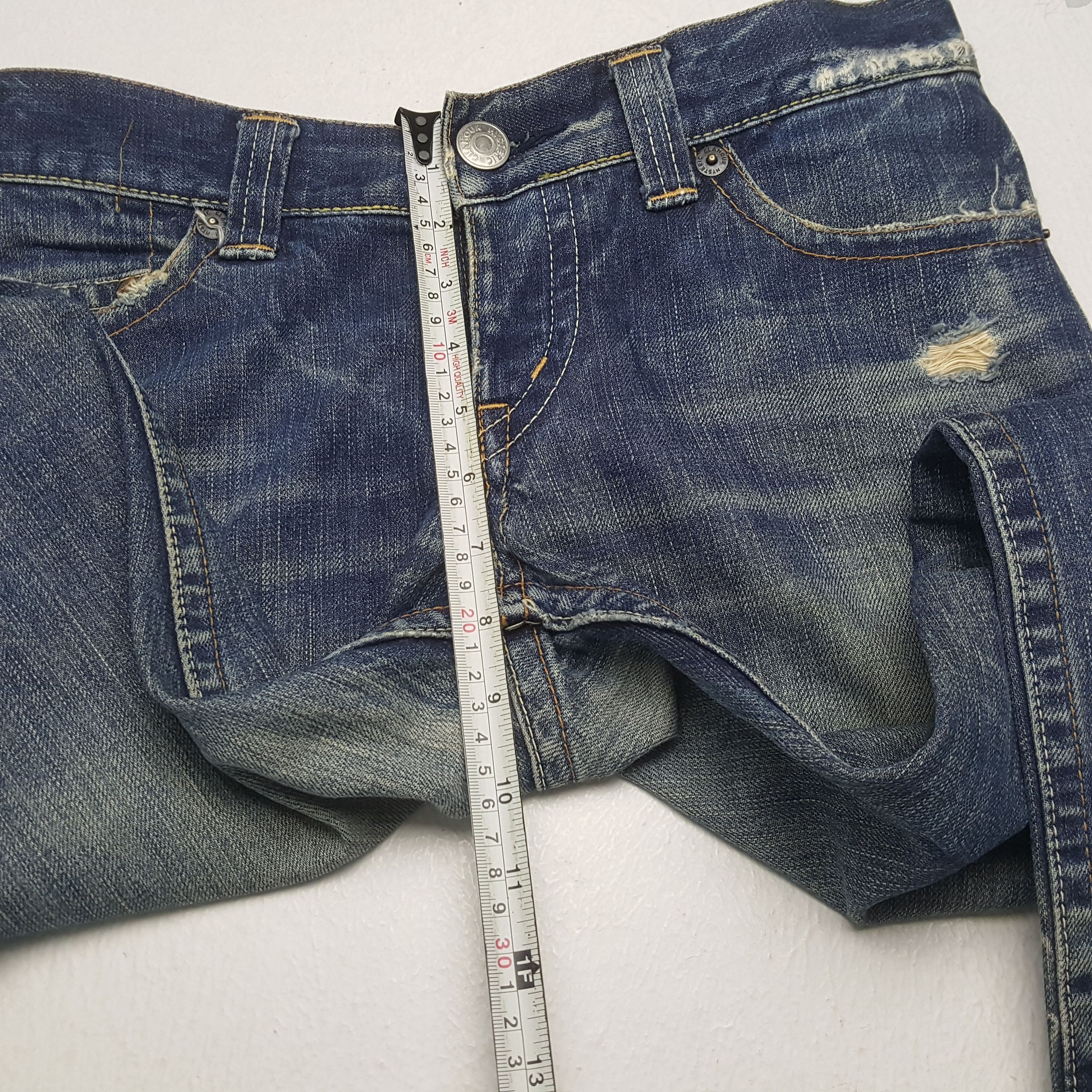 Hysteric Glamour × Japanese Brand × Vintage HYSTERIC GLAMOUR Japanese Brand Streetwear Custom Art Jeans Size 30" / US 8 / IT 44 - 8 Thumbnail