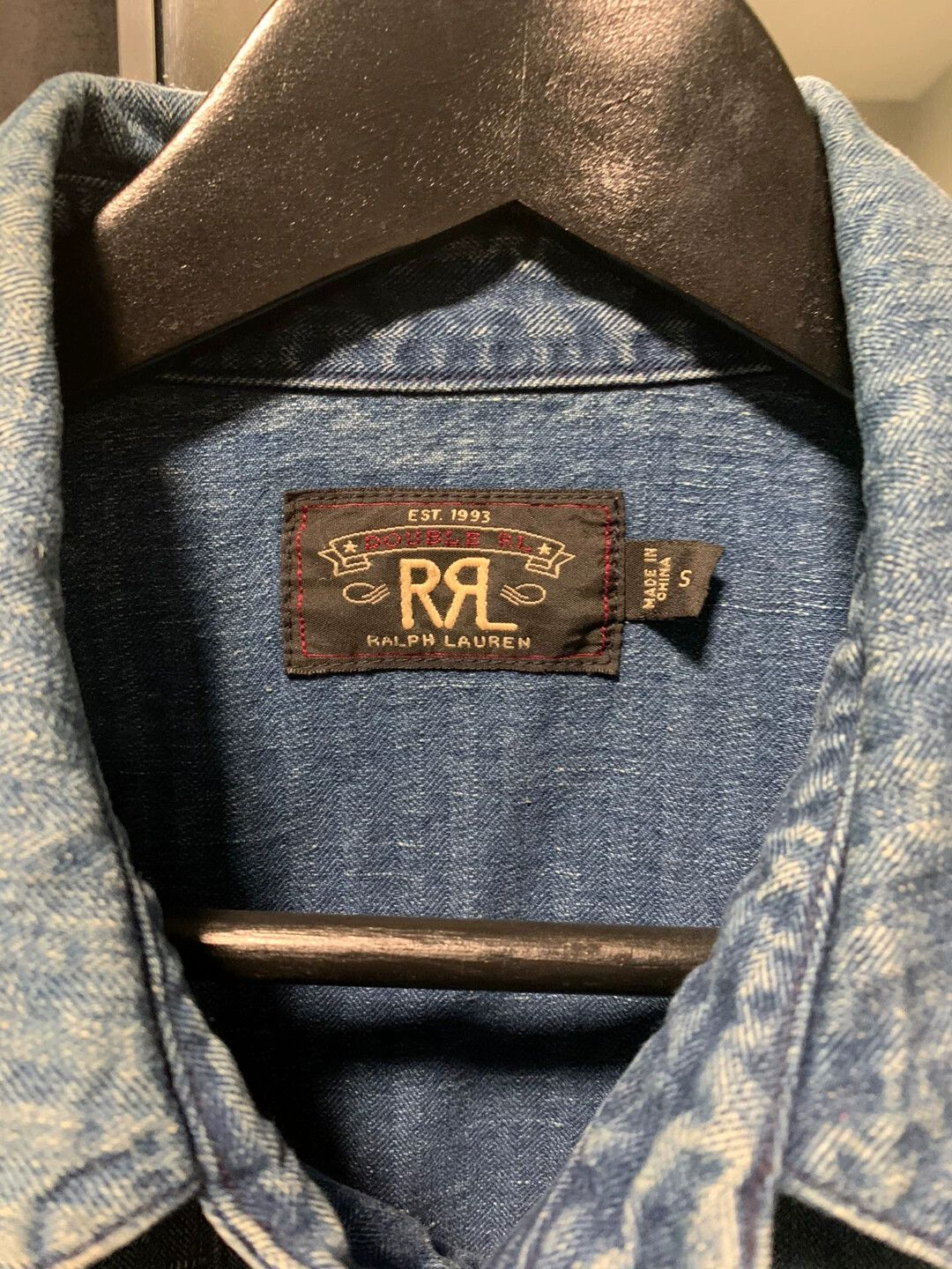 RRL Ralph Lauren RRL Denim Work Jacket Classic Excellent Size S Size US S / EU 44-46 / 1 - 2 Thumbnail
