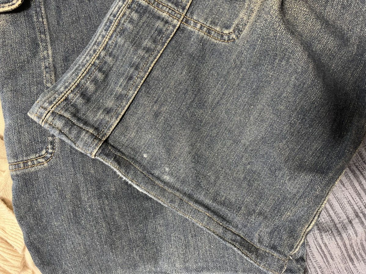 Dolce & Gabbana × Vintage Dolce Gabbana Double Waist Cargo Zip Denim Jeans Size US 34 / EU 50 - 10 Thumbnail