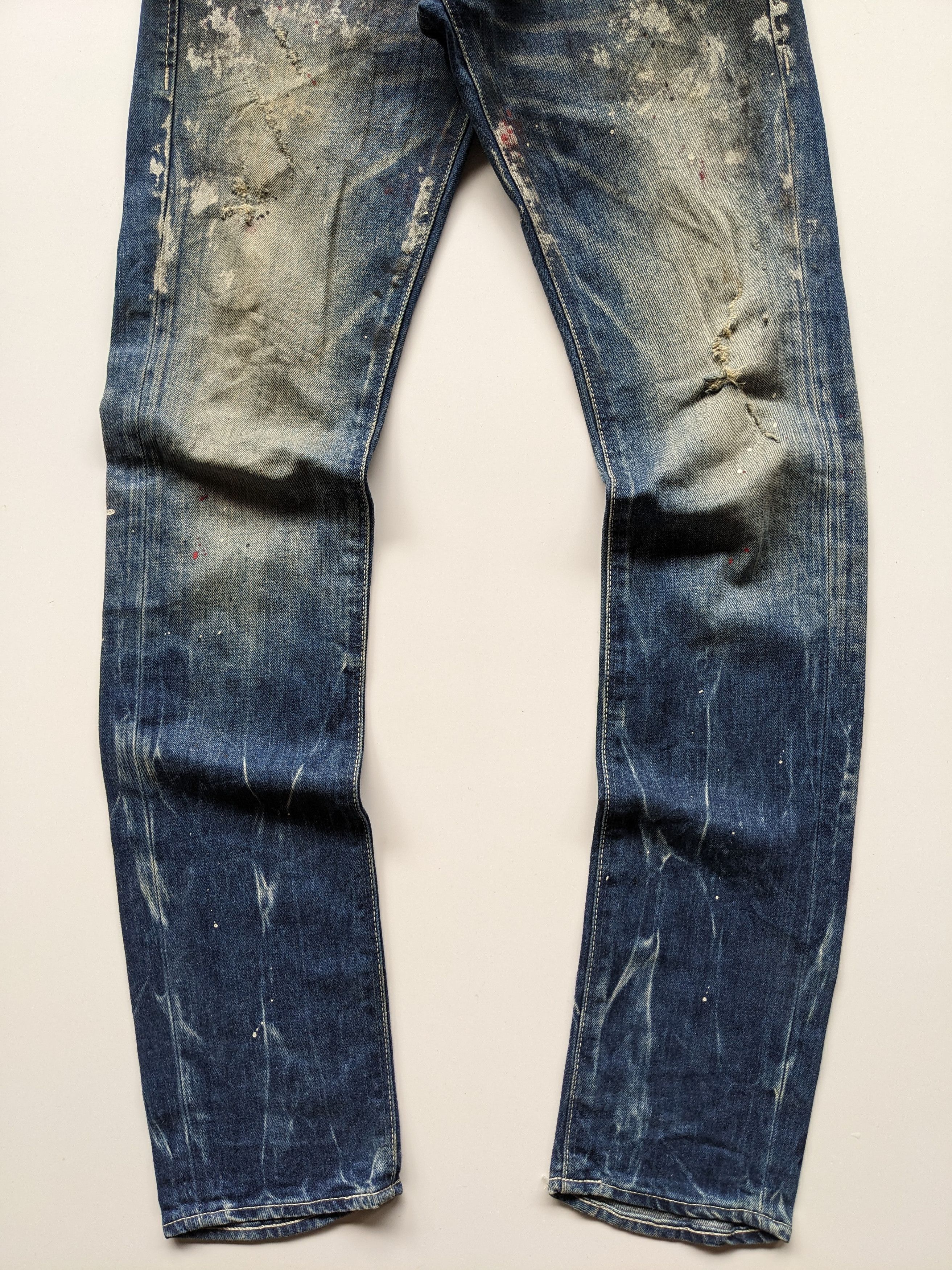 If Six Was Nine × Vanquish Black by Vanquish splash jeans Size US 30 / EU 46 - 5 Thumbnail