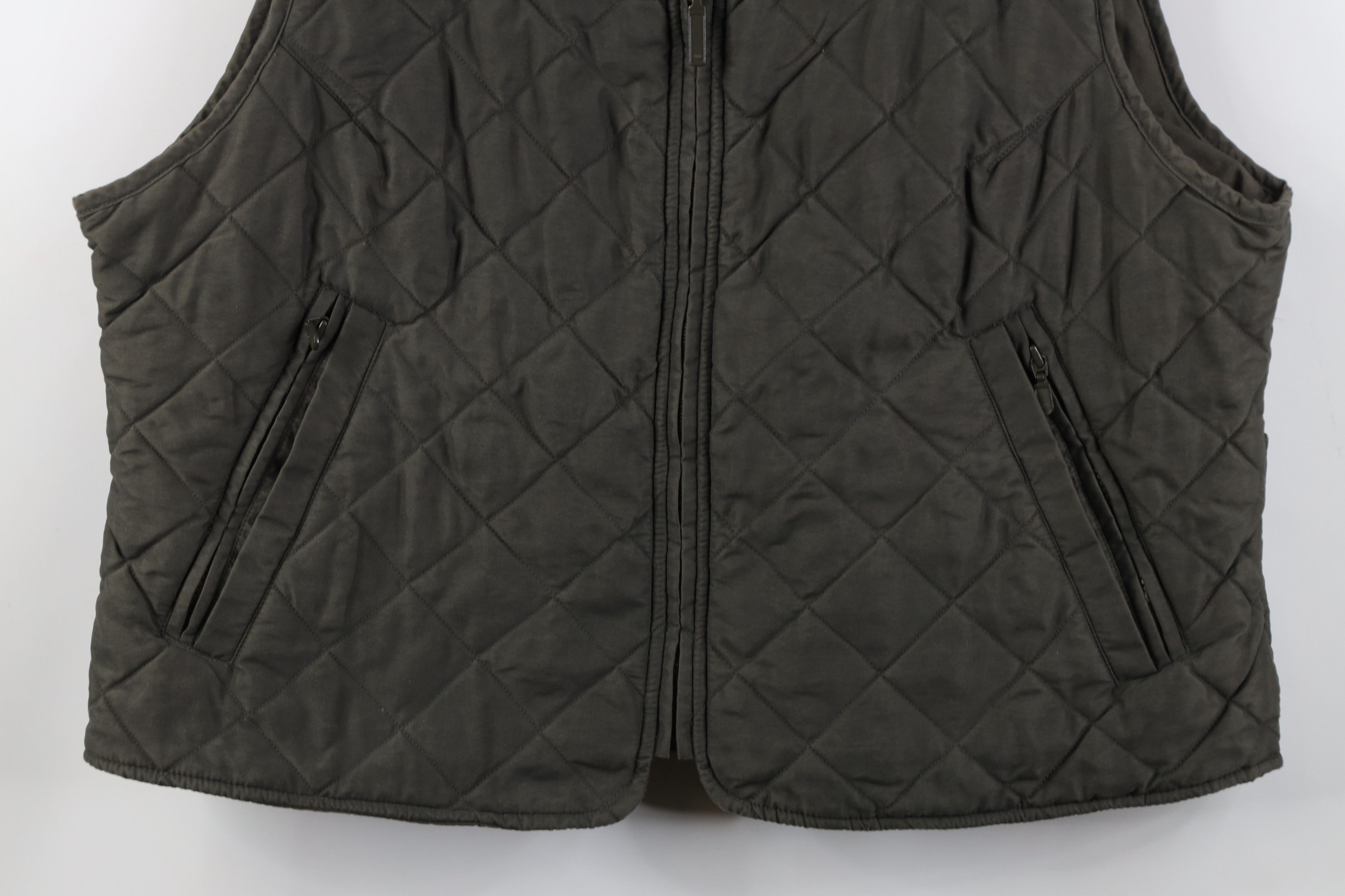 Cabelas Vintage 90s Y2K Cabelas Back Quilted Vest Jacket Green Size XL / US 12-14 / IT 48-50 - 3 Thumbnail