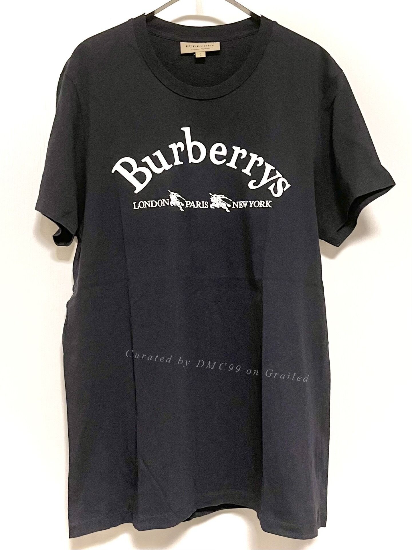 Burberry Burberry Embroidered Logo T-Shirt Size US L / EU 52-54 / 3 - 1 Thumbnail