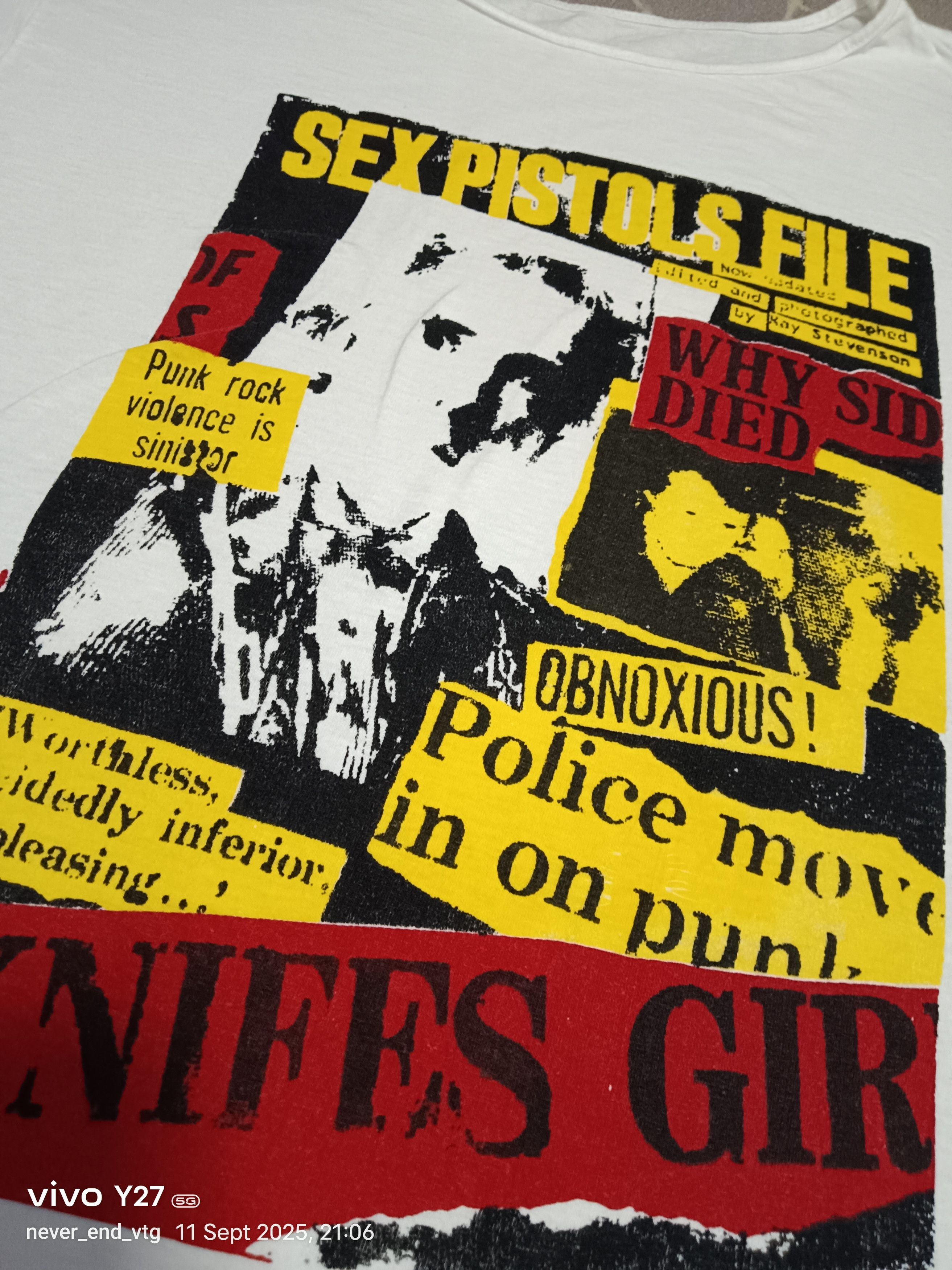 Band Tees VINTAGE SEX PISTOL Size US S / EU 44-46 / 1 - 3 Thumbnail