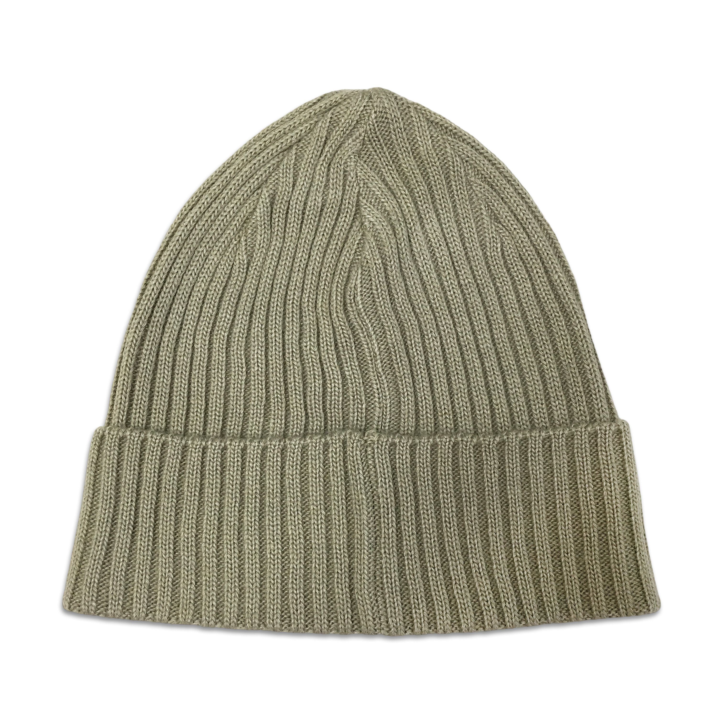 Undercover Undercover Ribbed Knit Beanie Hat Oatmeal UC2B4H02 Size ONE SIZE - 2 Thumbnail